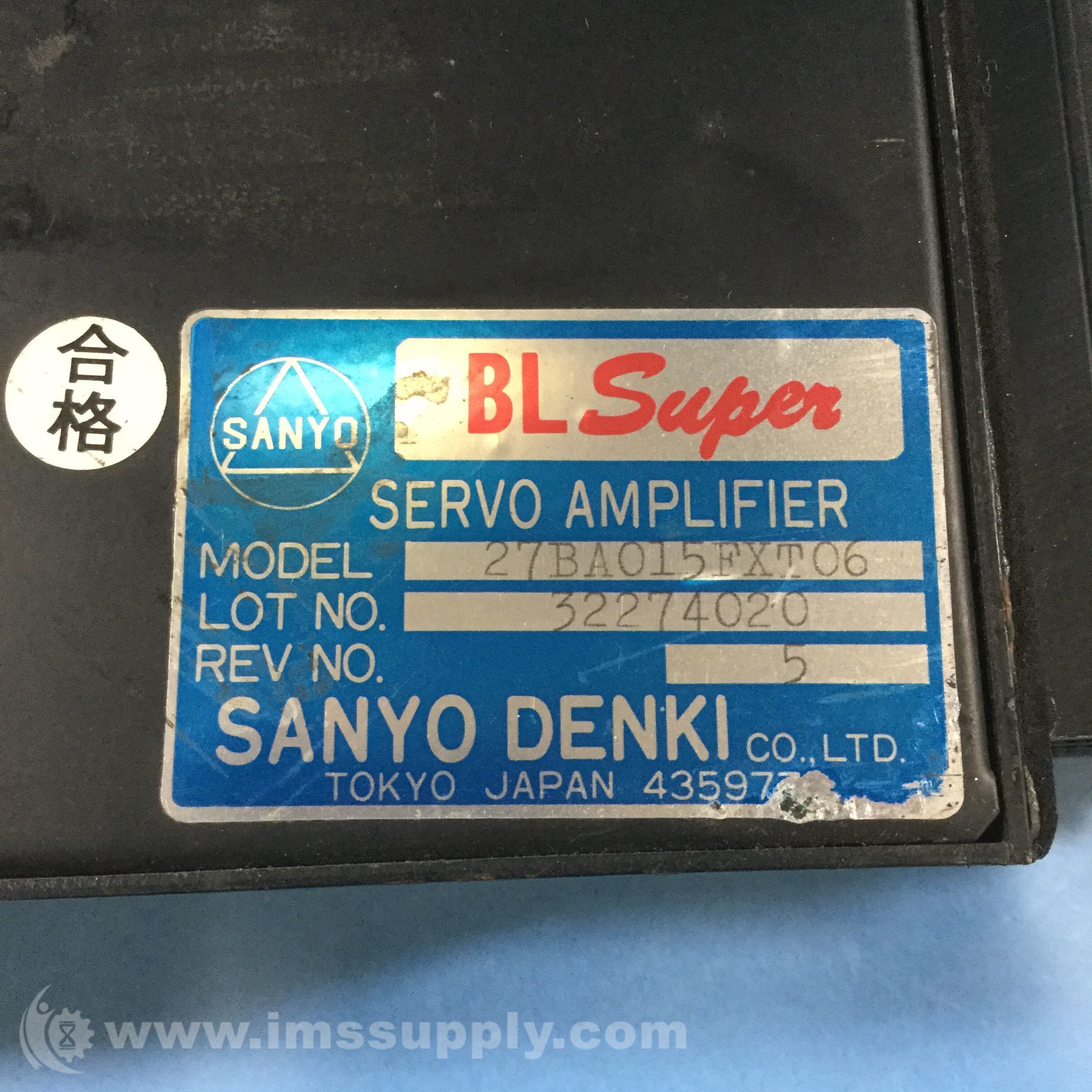 SANYO 天吊ウーファー Sanyo BL Super 64BM180KXE19 Servo Motor, F681024HD61 Optical