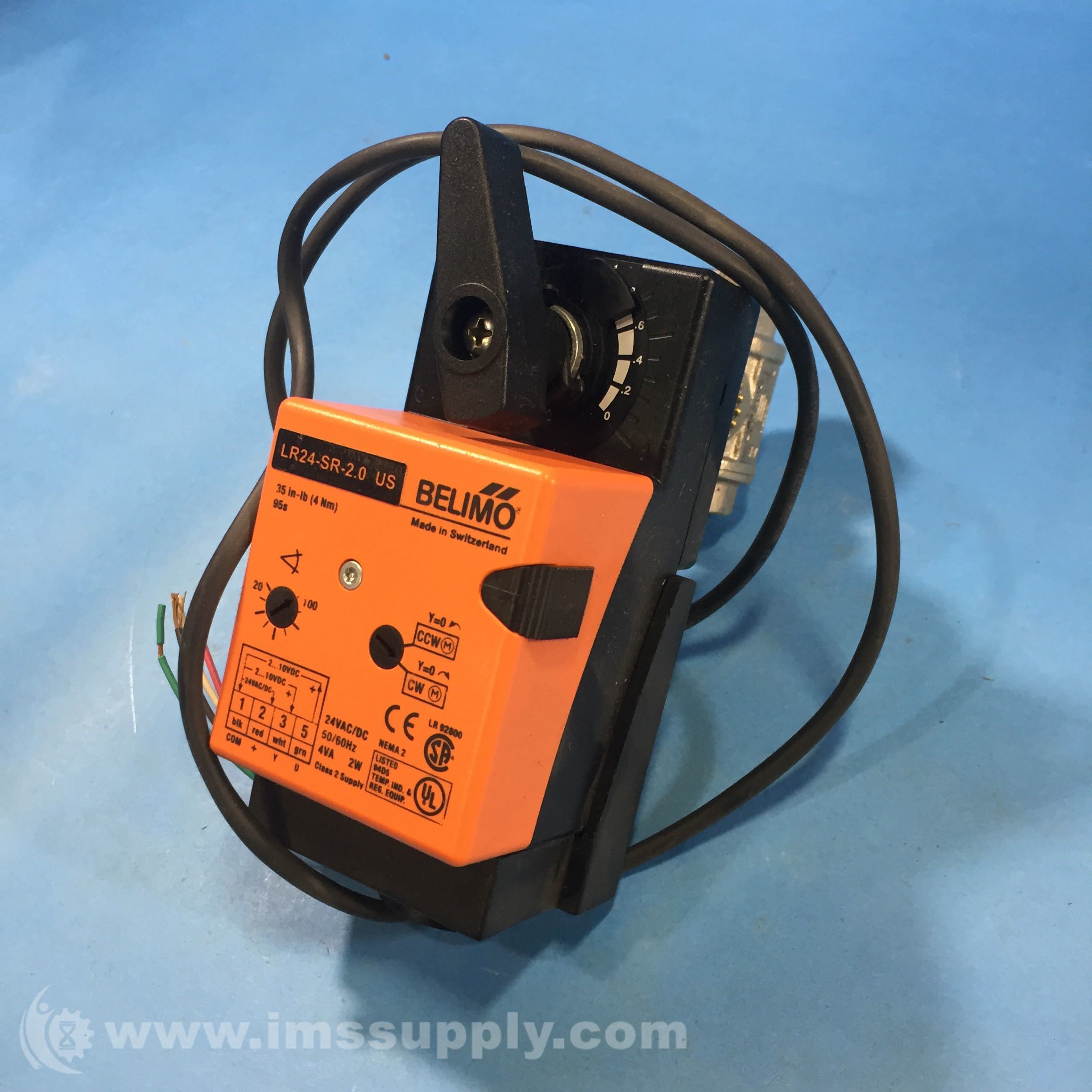 Belimo LR24SR2.0 US NonSpring Return Valve Actuator IMS Supply