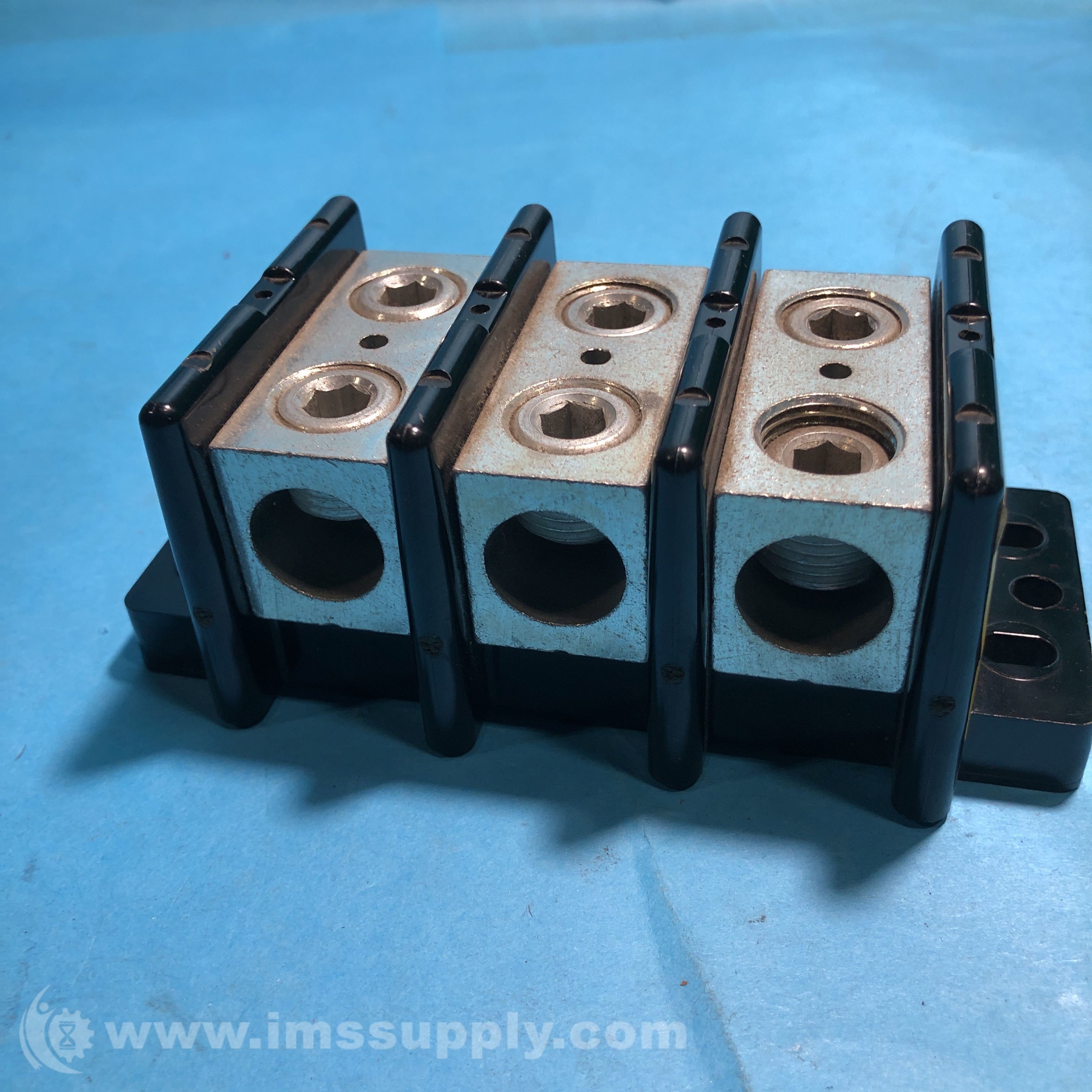 thumbnail image 2 of Bussman C1925B Single Stud Feed-Through Junction Block – 1/2, 3/8, 1/4 Studs 2 of 5