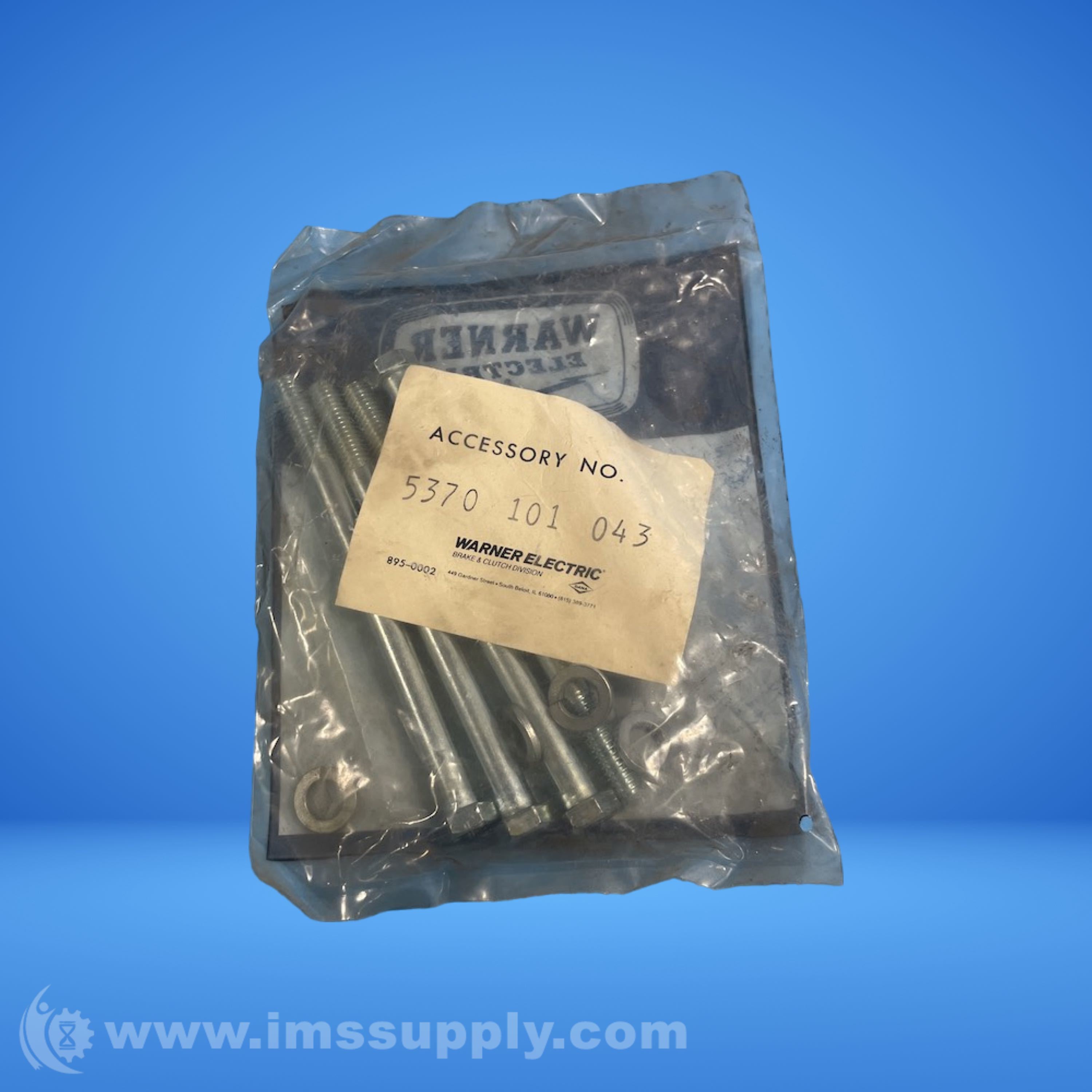 Warner Electric 5370 101 043 Screw & Washer Kit - IMS Supply