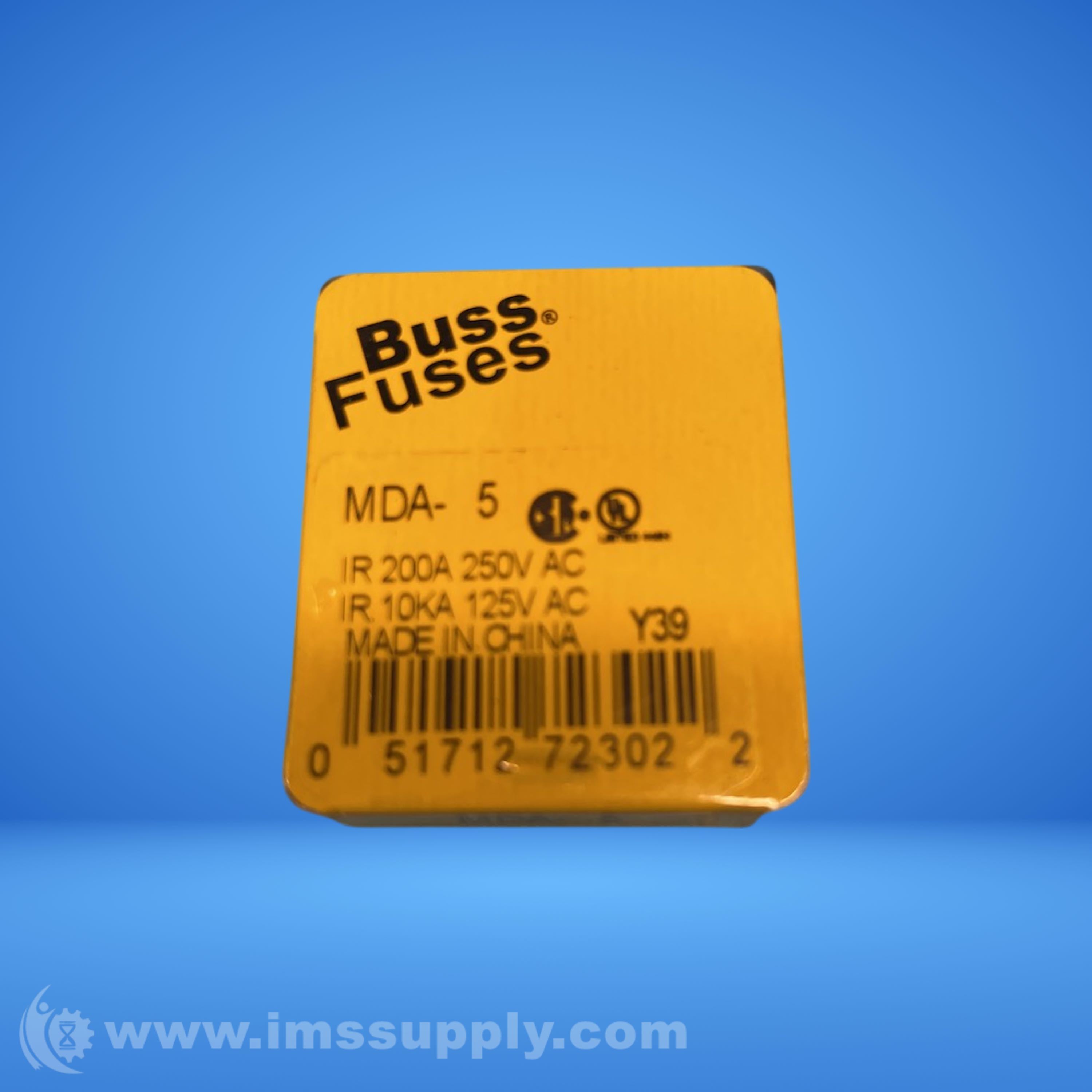 Buss MDA-5 Time Delay Fuse - IMS Supply