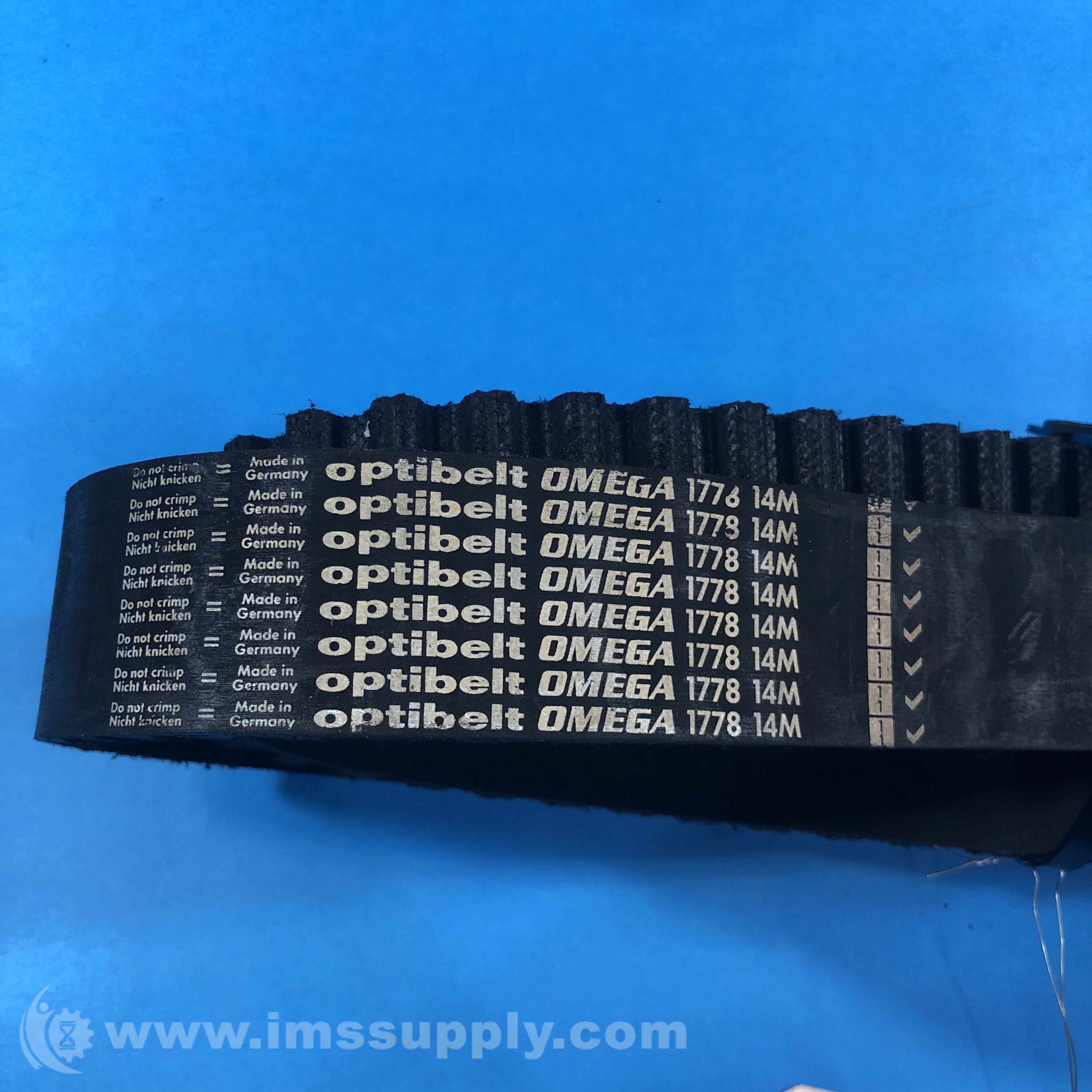 Optibelt 1778 14M Optibelt OMEGA Timing Belt IMS Supply