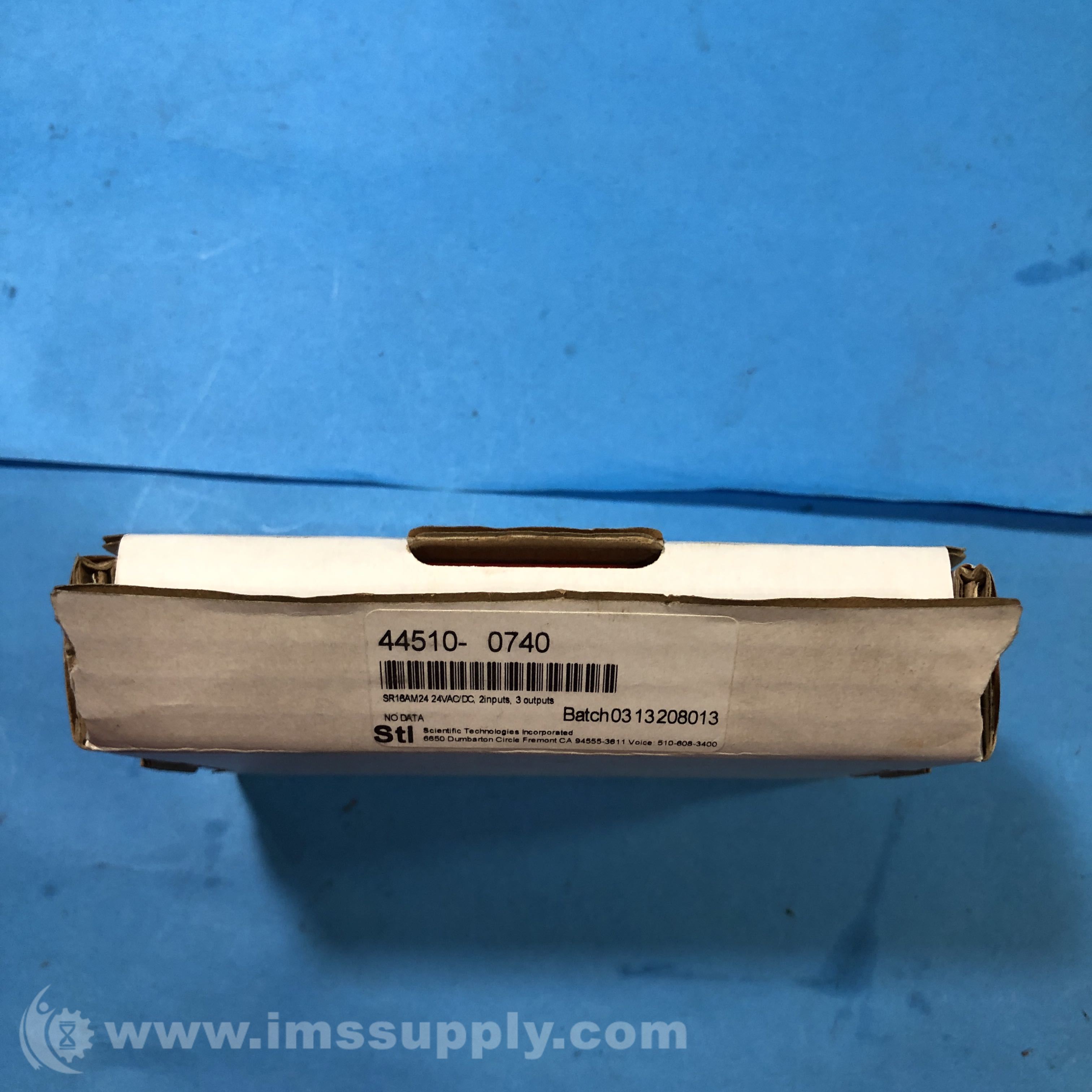 STI SR16AM24 Dual Channel Safety Monitoring Relay, 445100740 IMS Supply