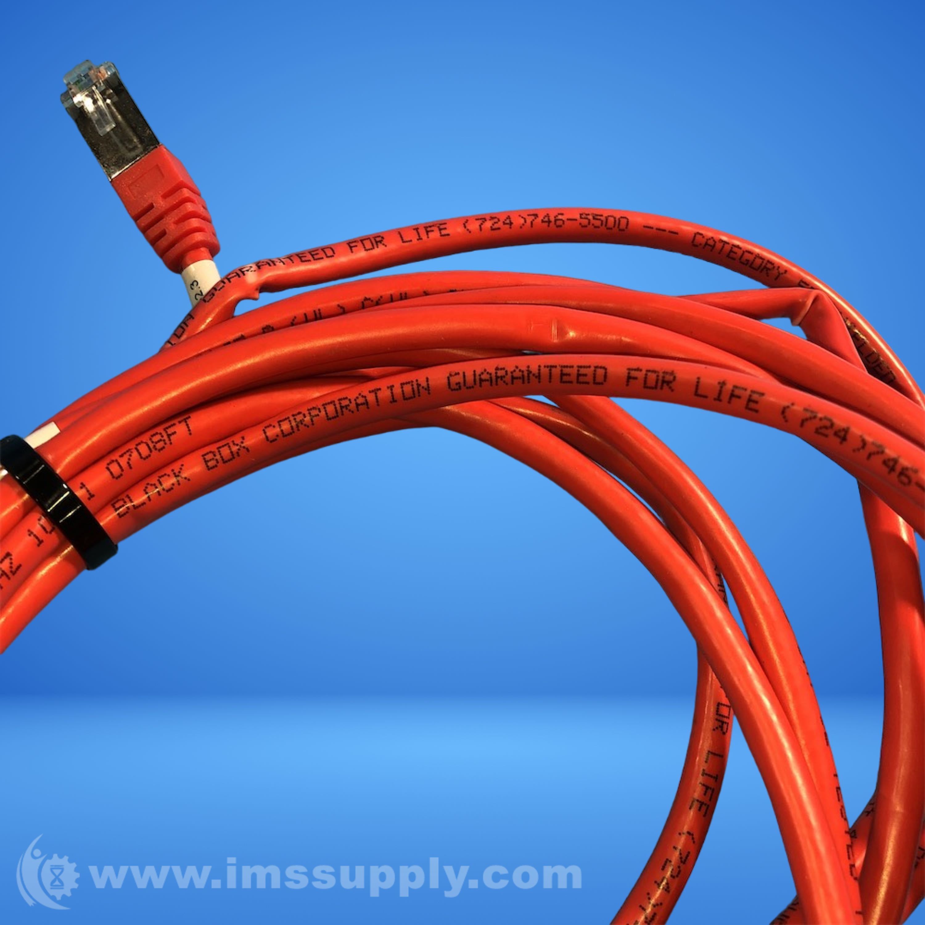 Black Box Corp WKST-11-P1/PRI-SW1-2.3 Cat5E Ethernet Cable - IMS Supply