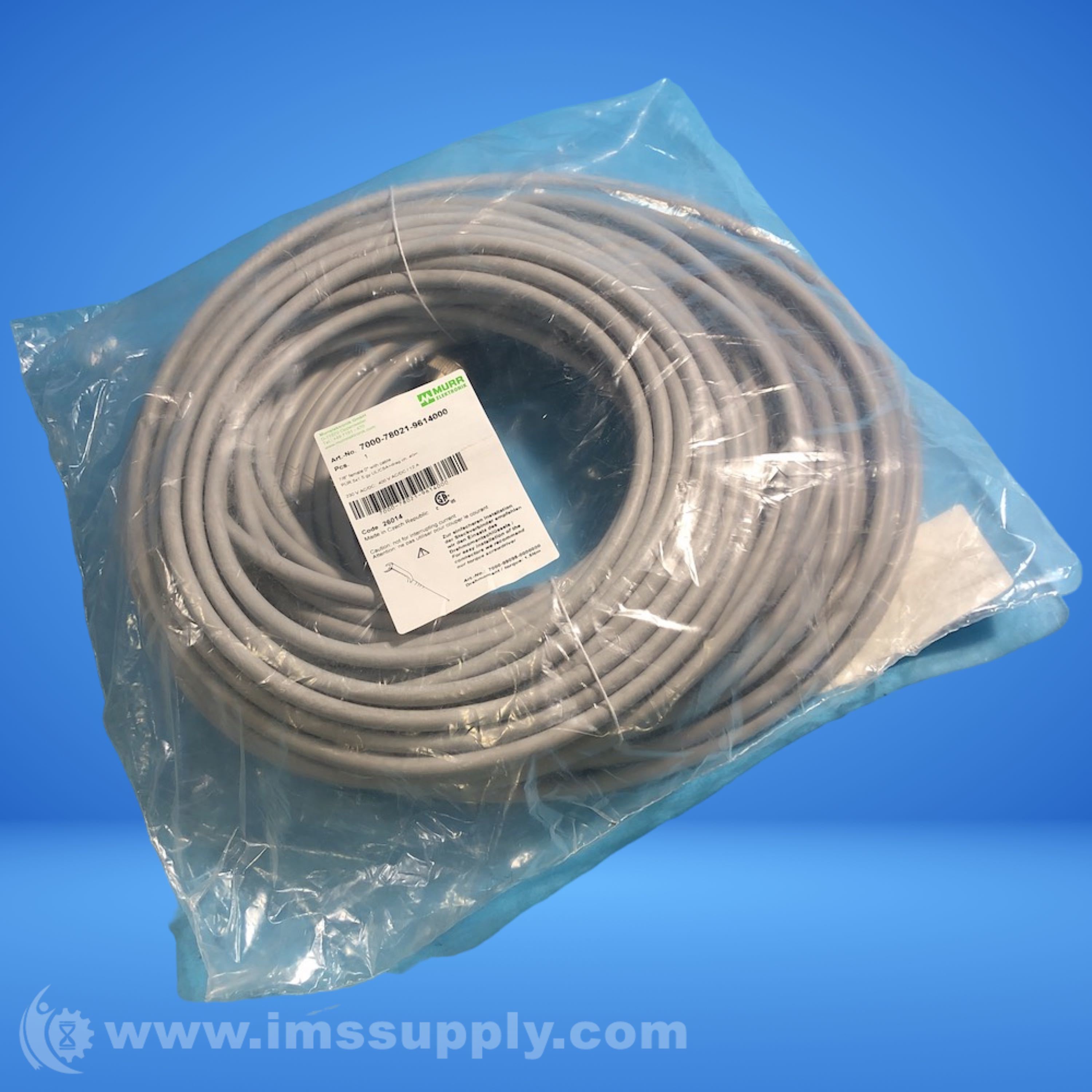 Murrelektronik 7000-78021-9614000 Connnector Cable - IMS Supply