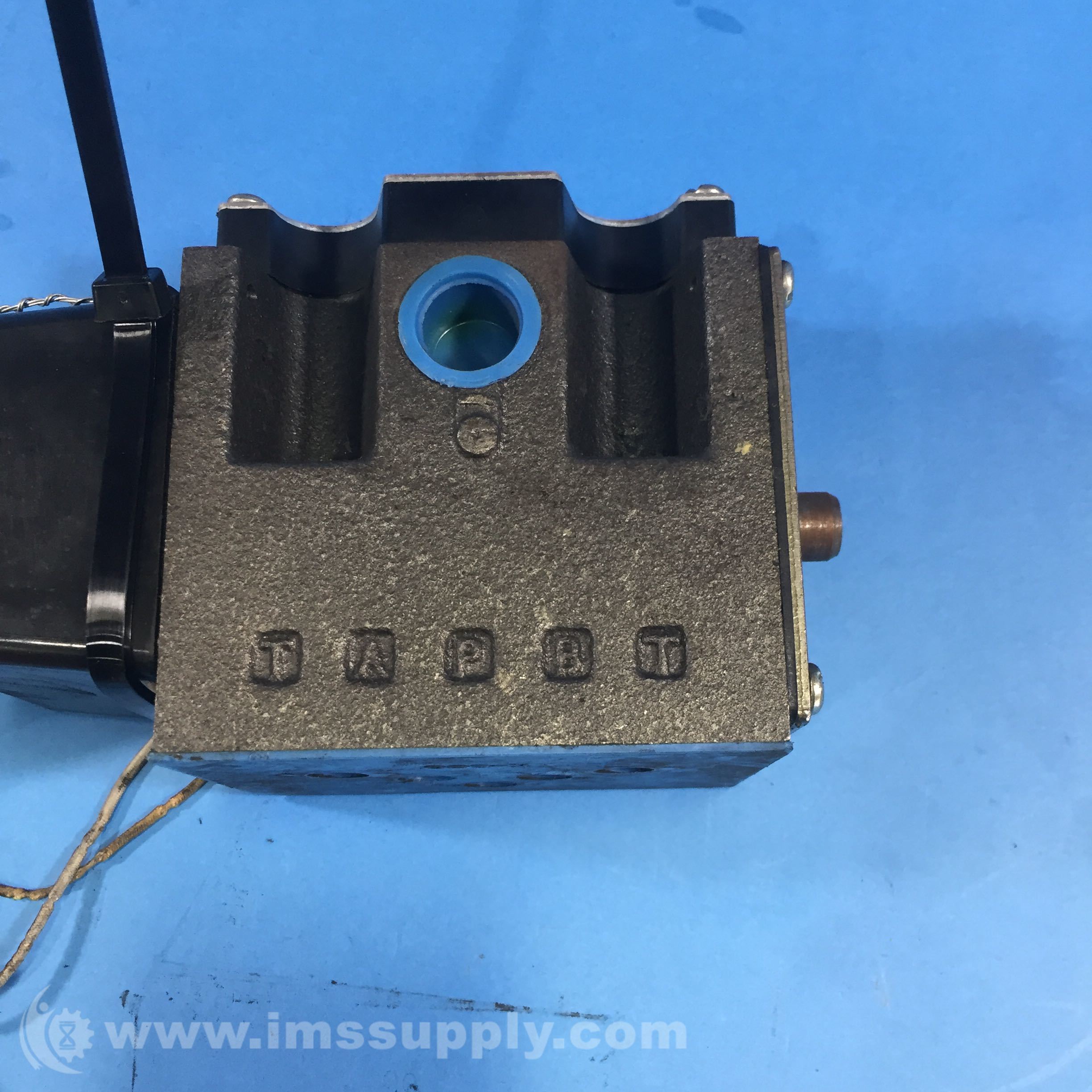 Racine FD4 DTKS 102SA 52 Solenoid Valve, 4600 PSI, 115 Volt IMS Supply