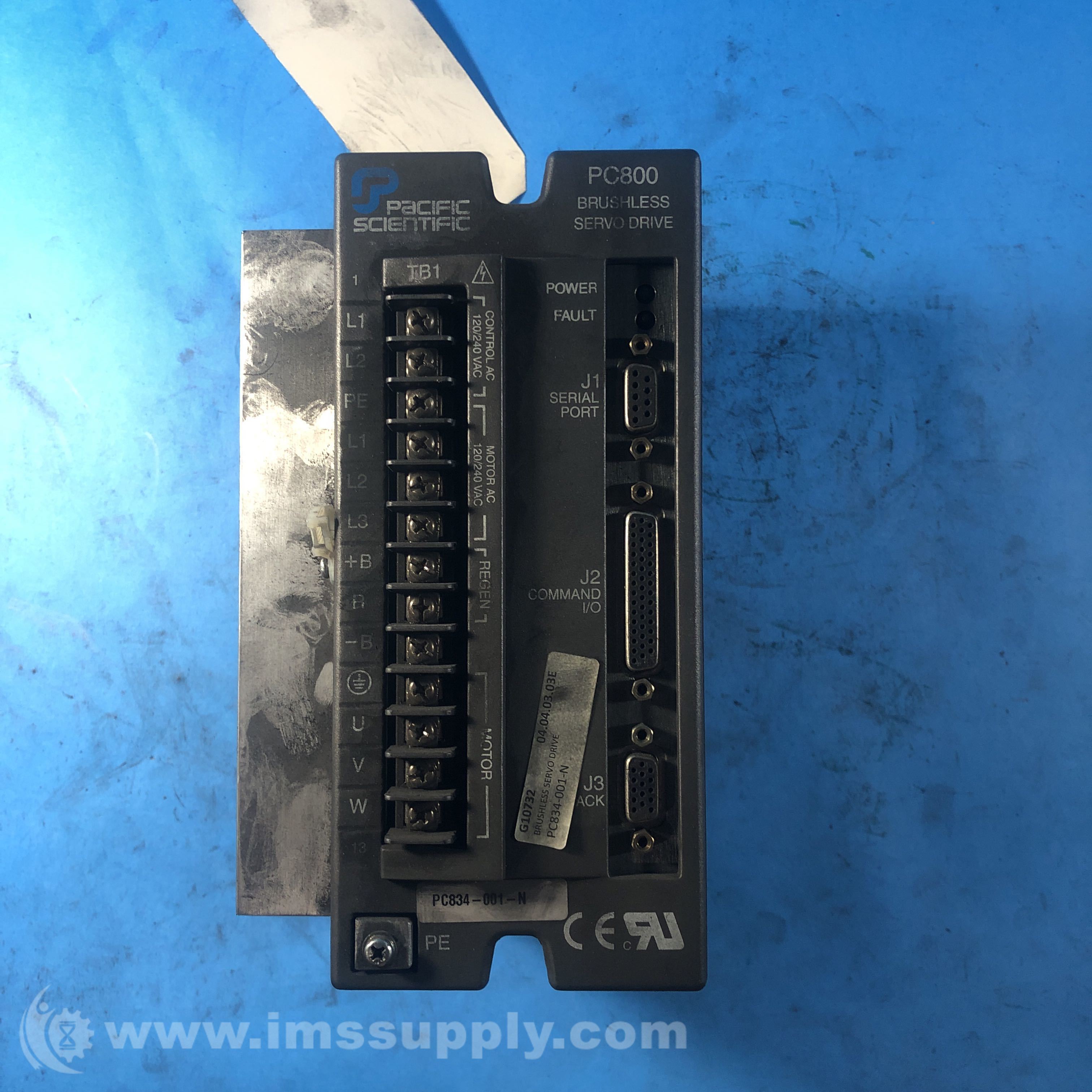 Pacific Scientific Instruments PC800 Brushless Servo Drive - IMS Supply