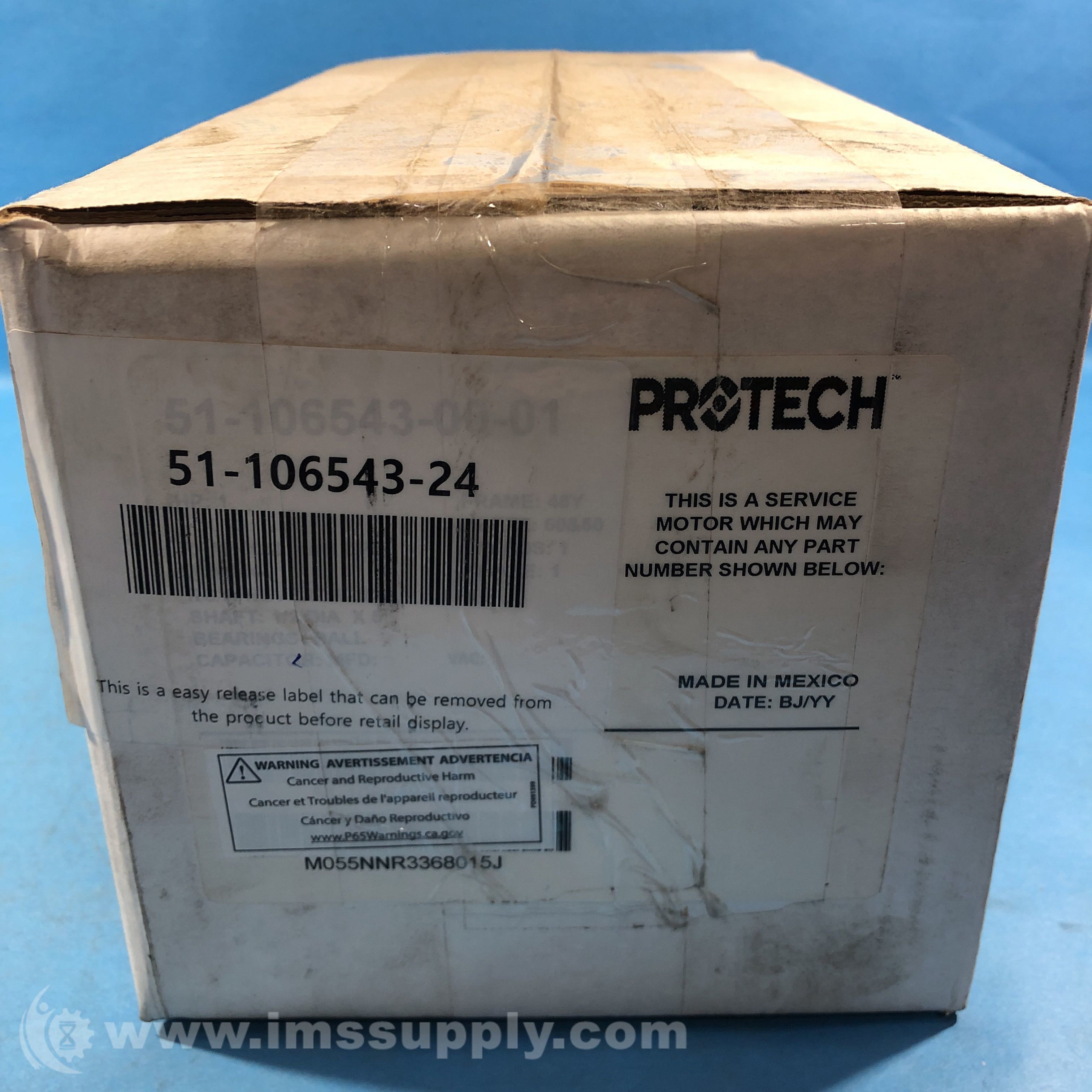 Protech 5110654324 SelecTech Gen 3 Condenser Motor, 1 HP, 120V IMS