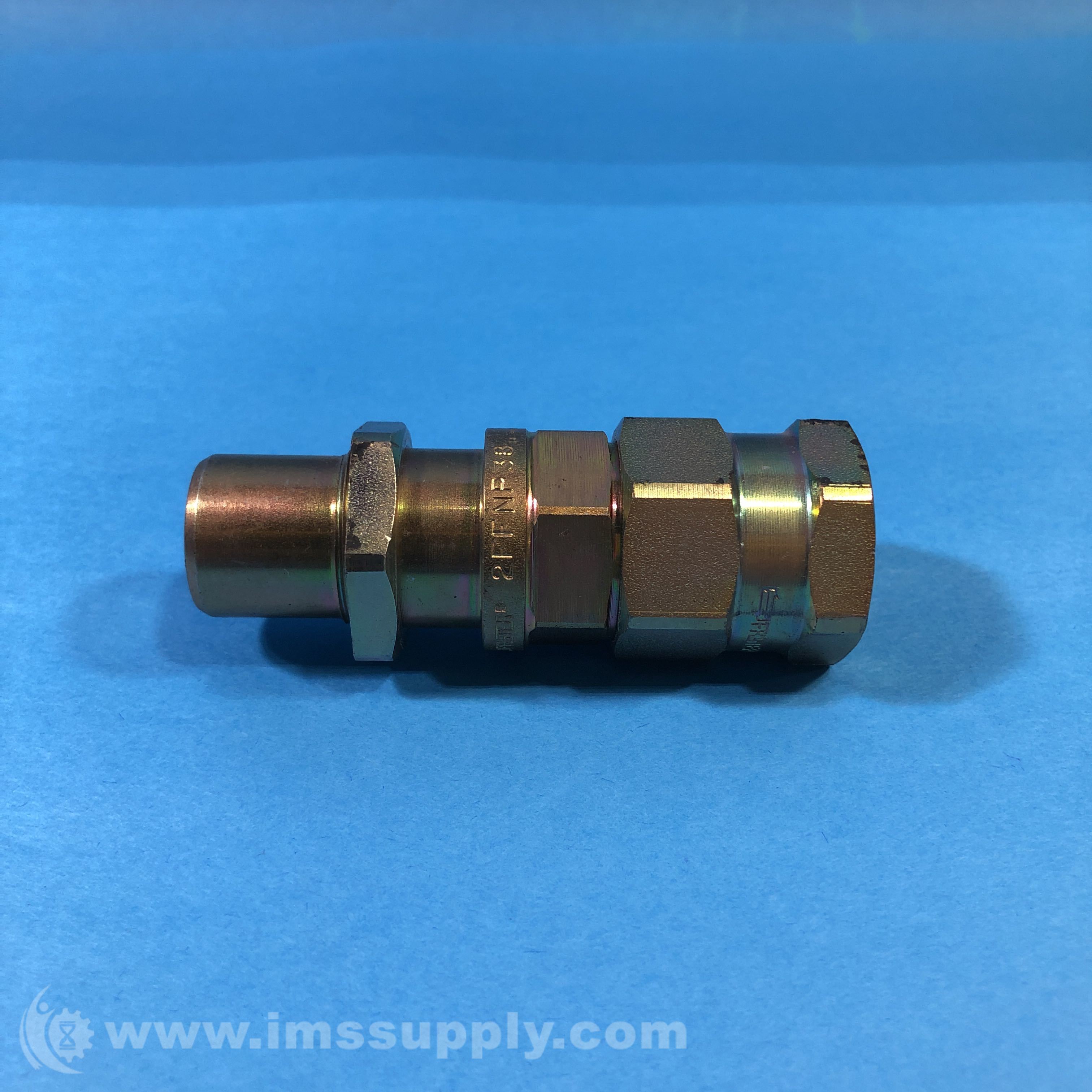 Faster Couplings 2FFNP38 3/8 Hydraulic Coupling Fitting IMS Supply
