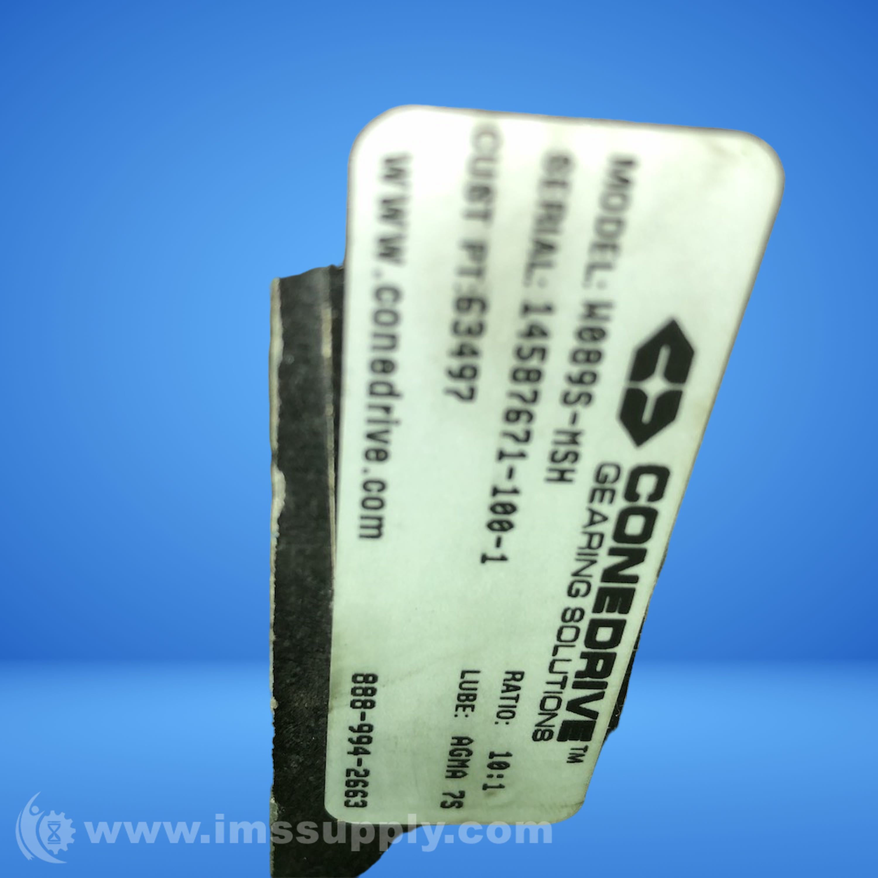 CONE DRIVE GEARING SOLUTIONS W0895MSM IMS Supply