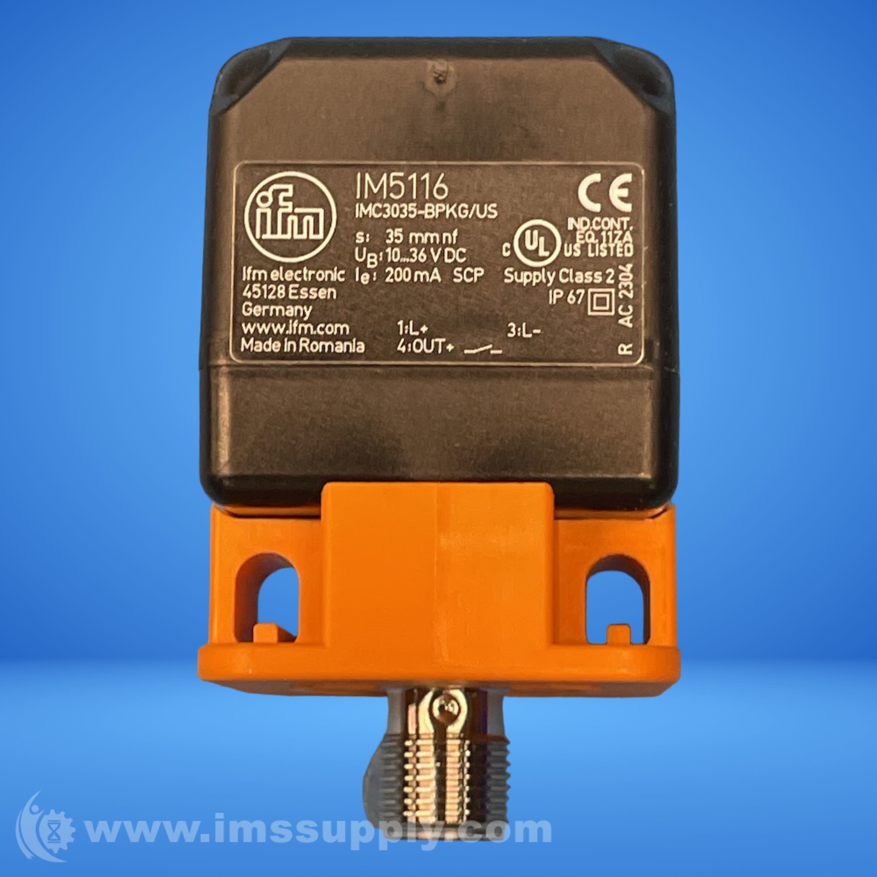 IFM IM5116 Inductive Sensor - IMS Supply