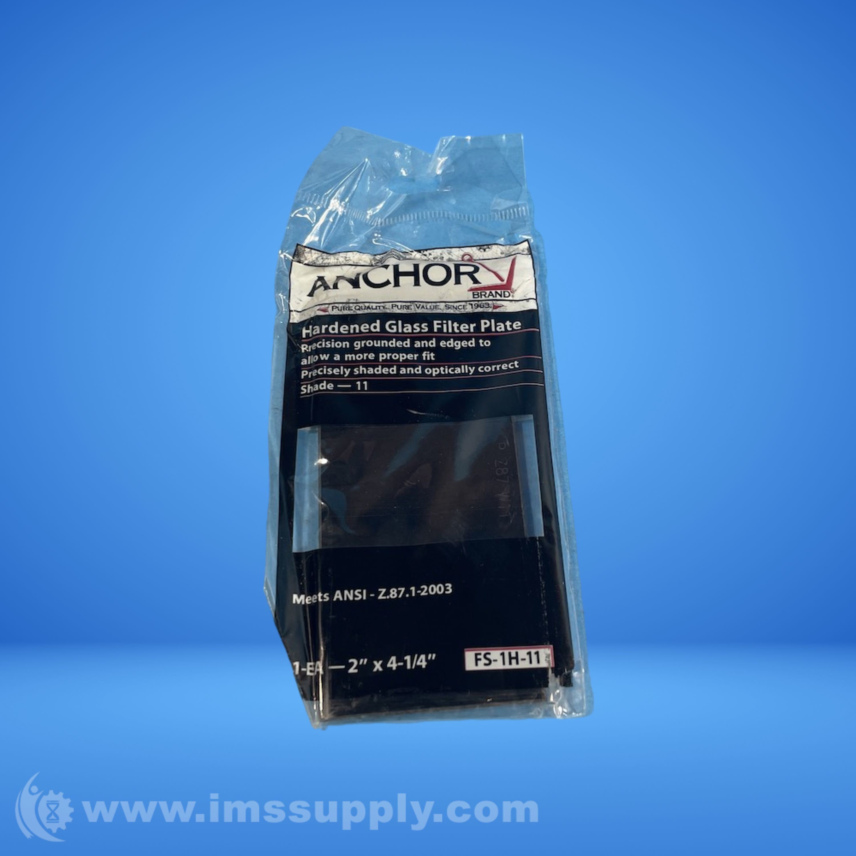 Anchor FS-1H-11 Hardened Glass Filter Lens Plate - IMS Supply