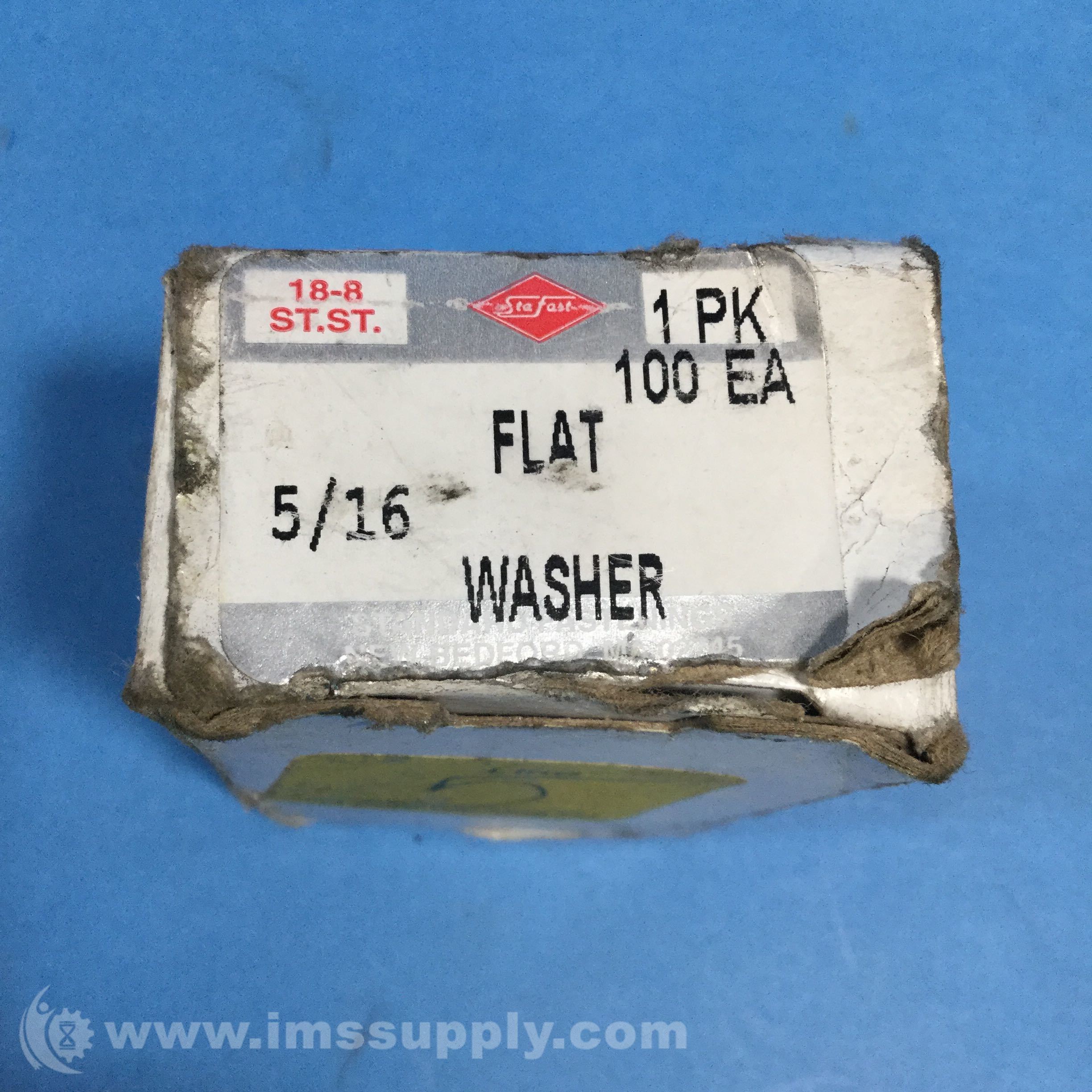 Stafast Products Inc 3SWFS905 5/16 Flat Washers Qty 100 - IMS Supply