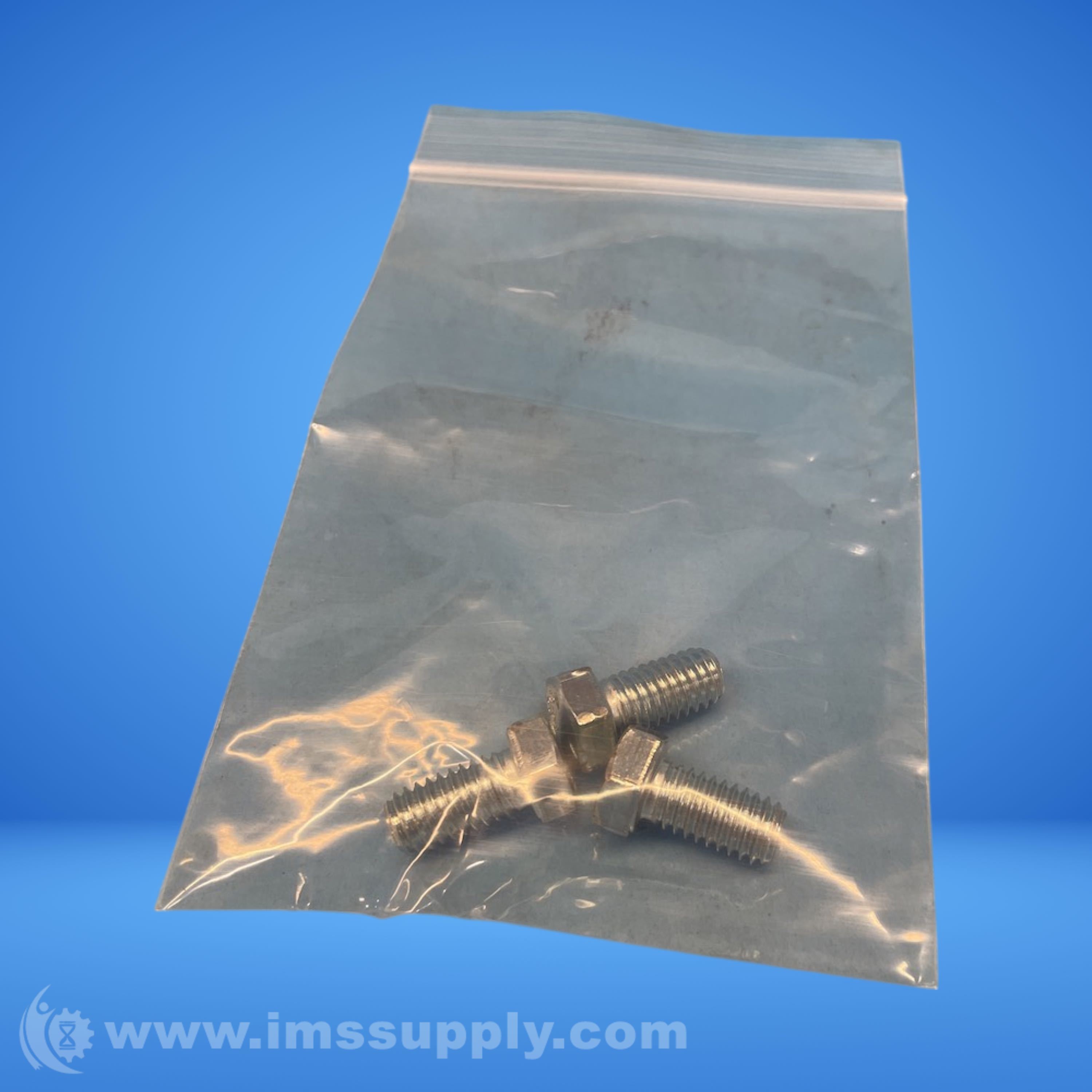 JDF Pack of 3 SS Hex Head Grade 5 Fully Threaded Screws - IMS Supply