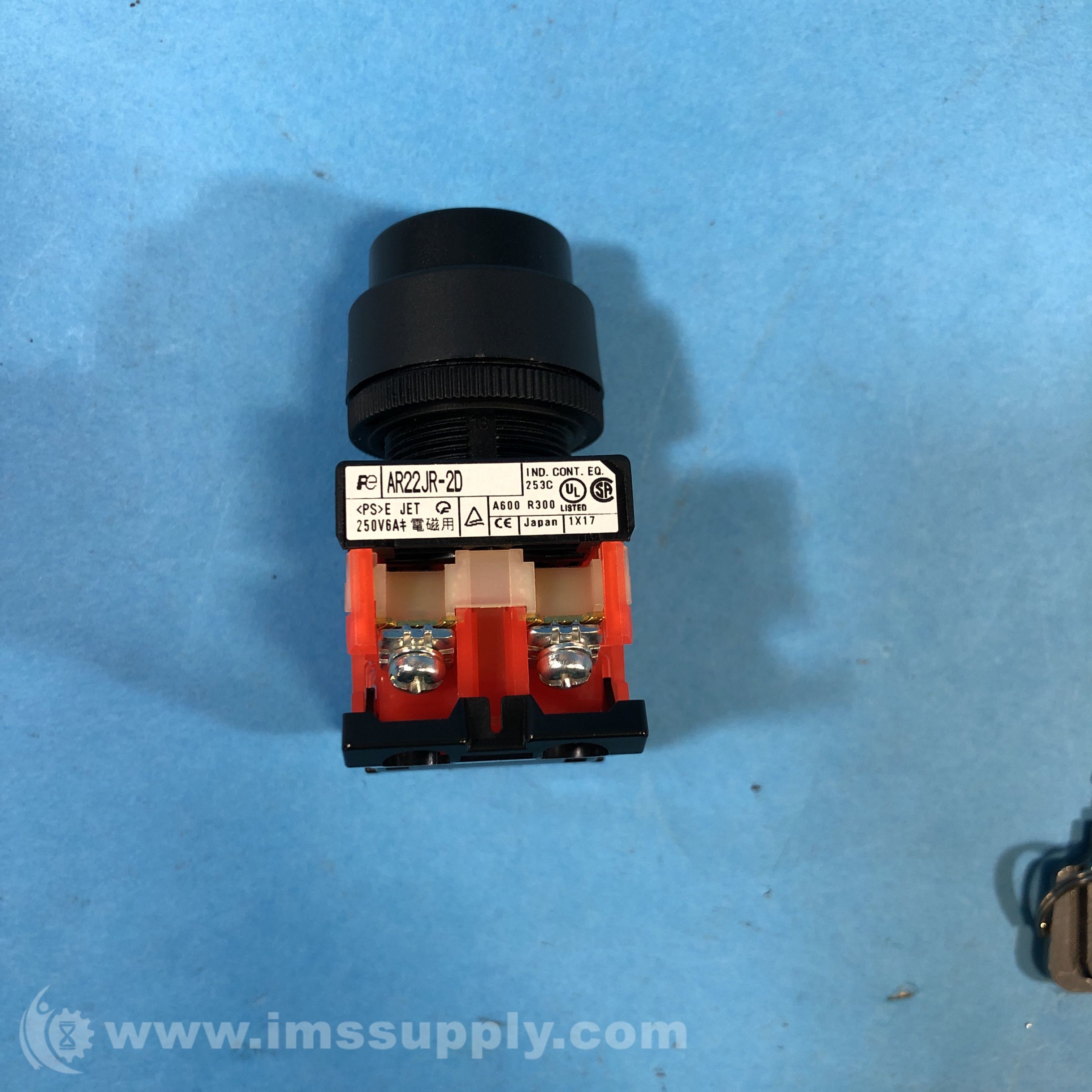 Fuji Electric AR22JR2D02A AR22/DR22 Series Push Button IMS Supply