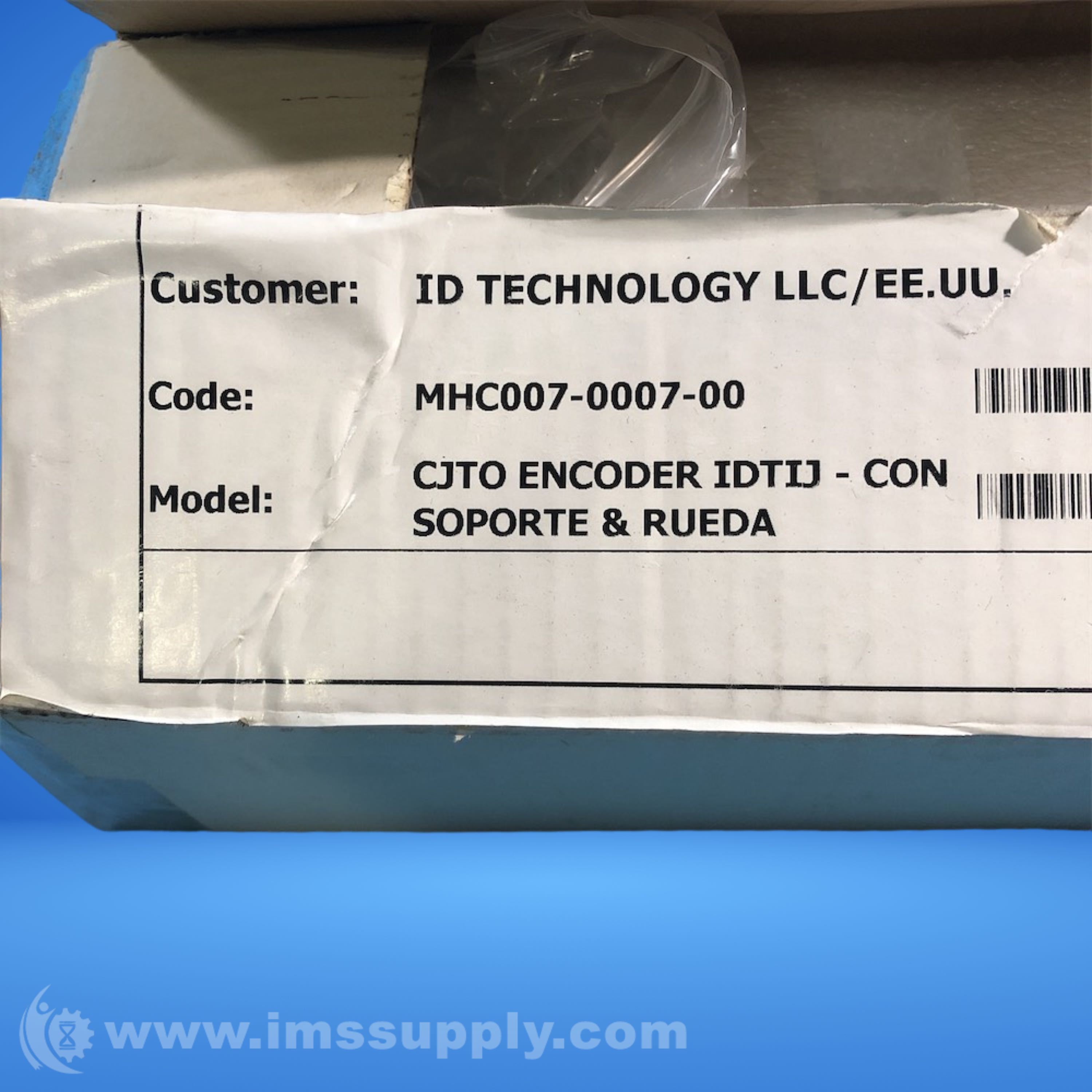Id Tech IDTIJ-ENCODER00 Encoder, w/Wheel and Bracket - IMS Supply