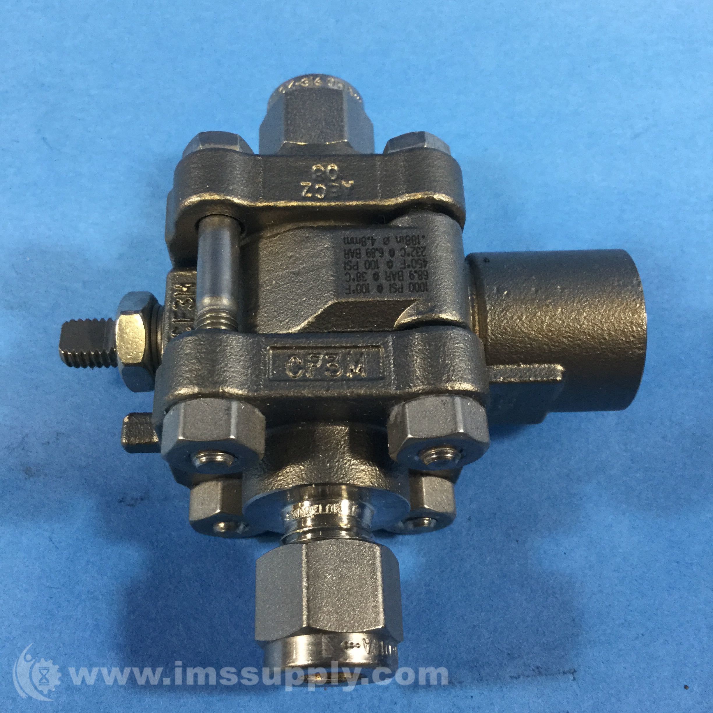 Swagelok CF3M Stainless Ball Valve - IMS Supply