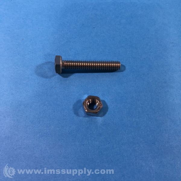 Abp Stainless Fastener Set of 2 F593C Hex Head Bolt with Hex Nut IMS