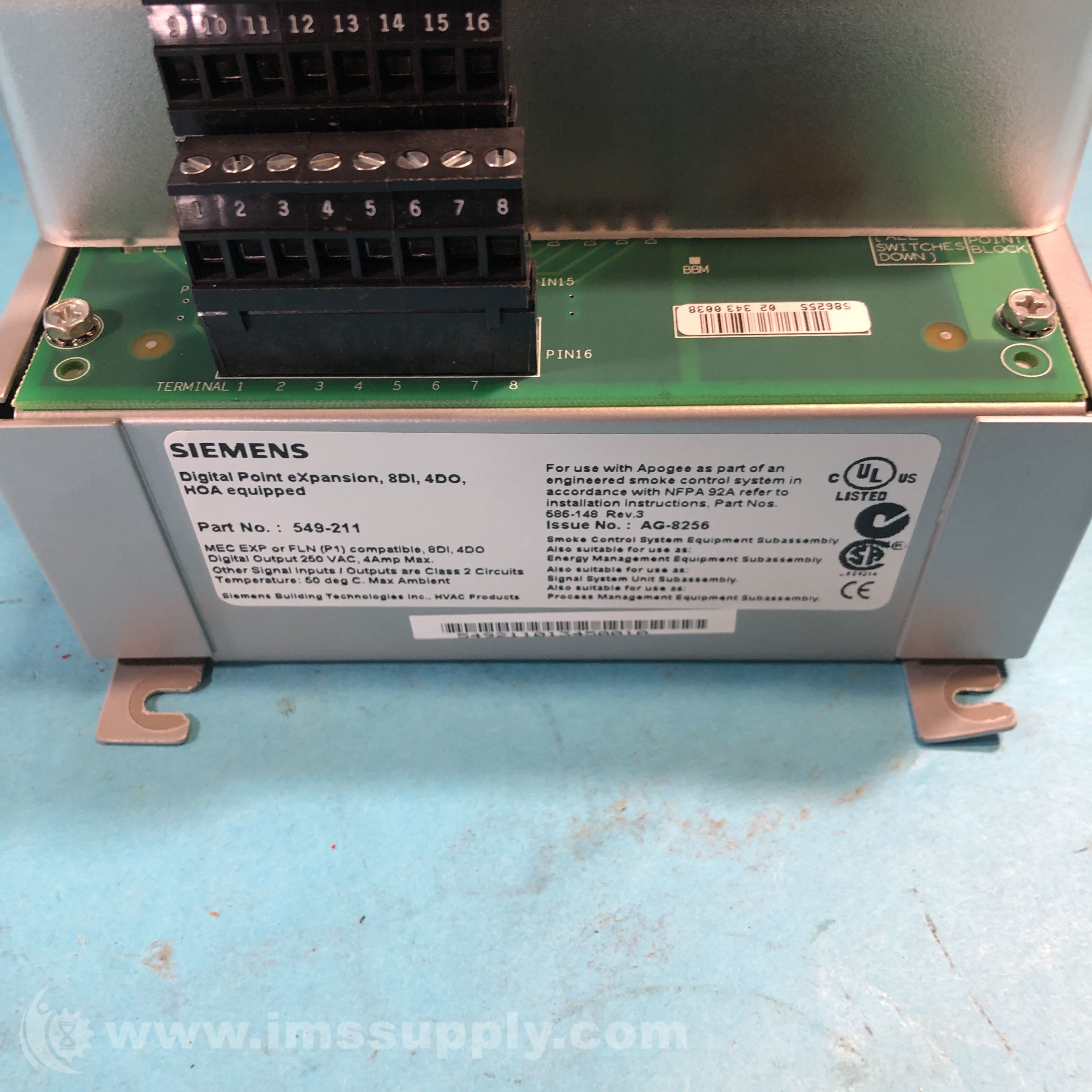 Siemens 549-211 Digital Point Expansion Module - IMS Supply