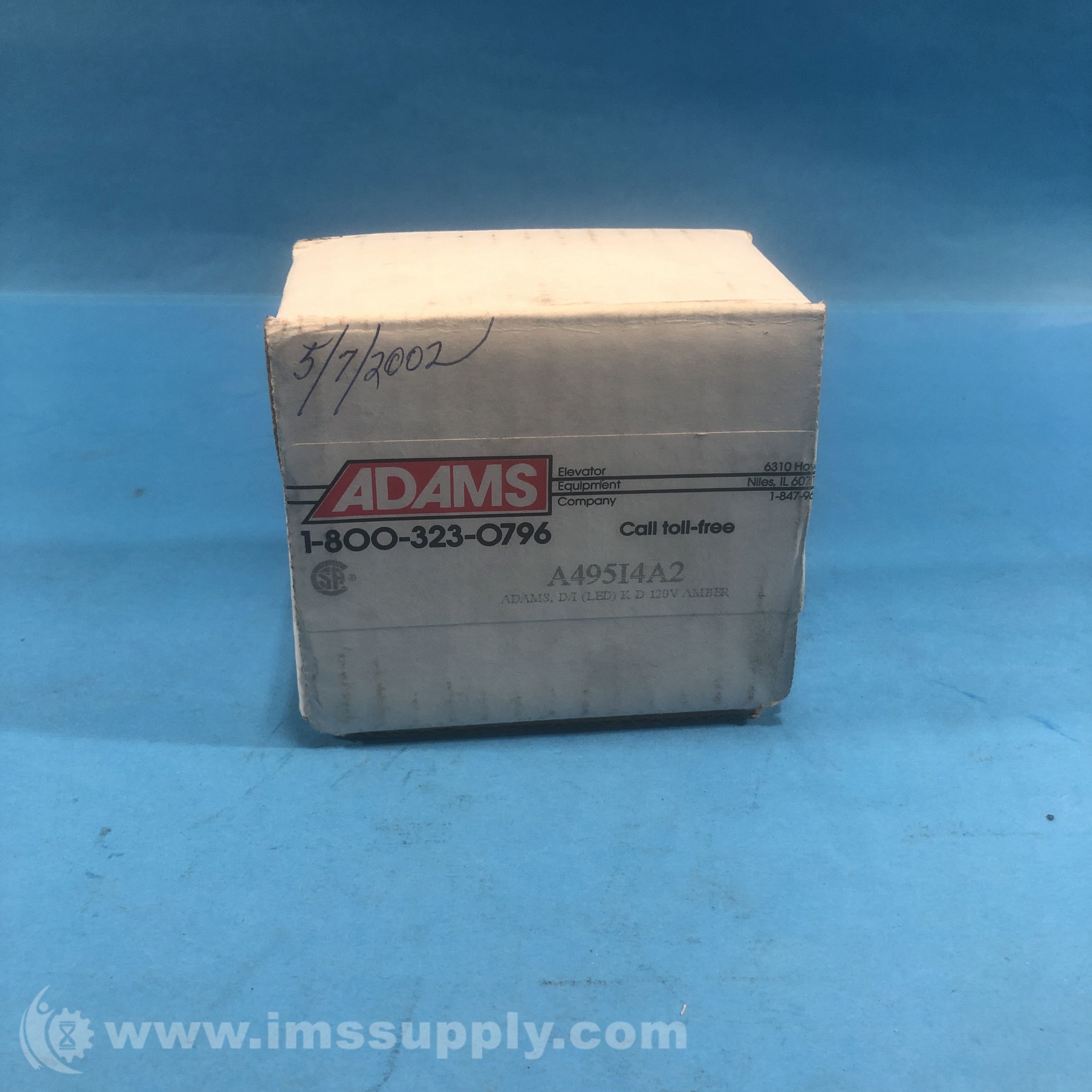 Adams Elevator A495I4A2 7Jewel Triangular LED IMS Supply