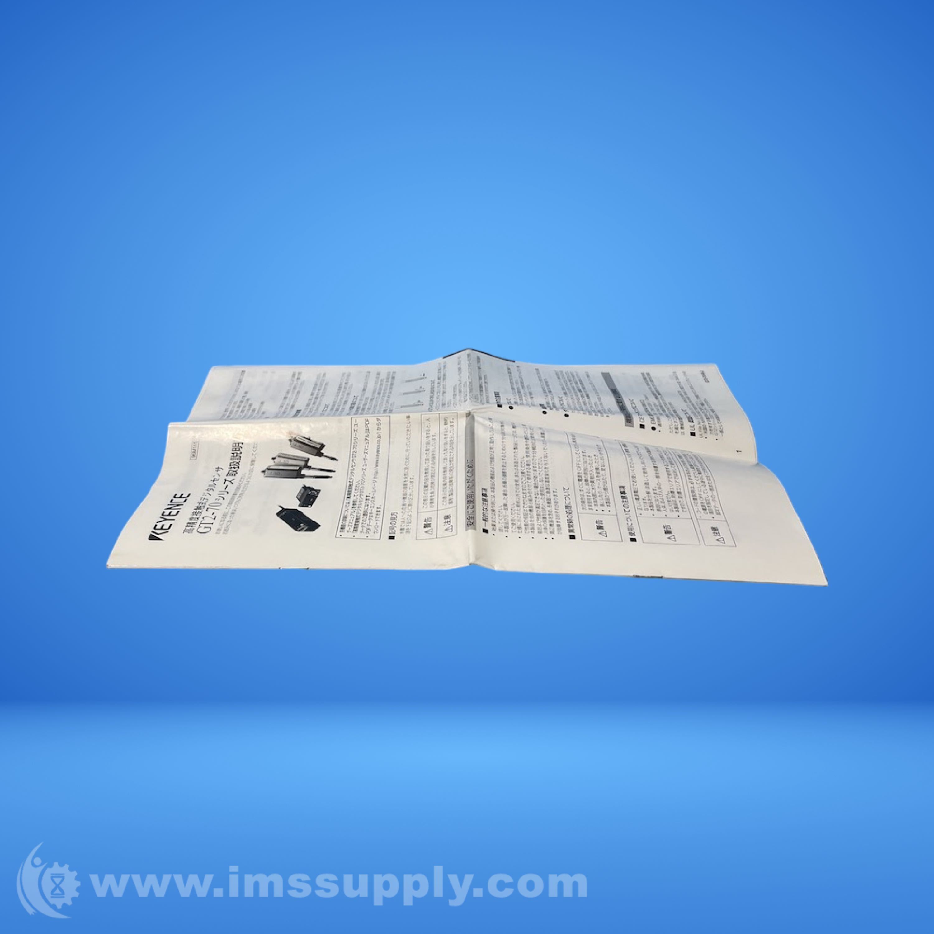 Keyence GT2-70-M-J Instruction Manual - IMS Supply