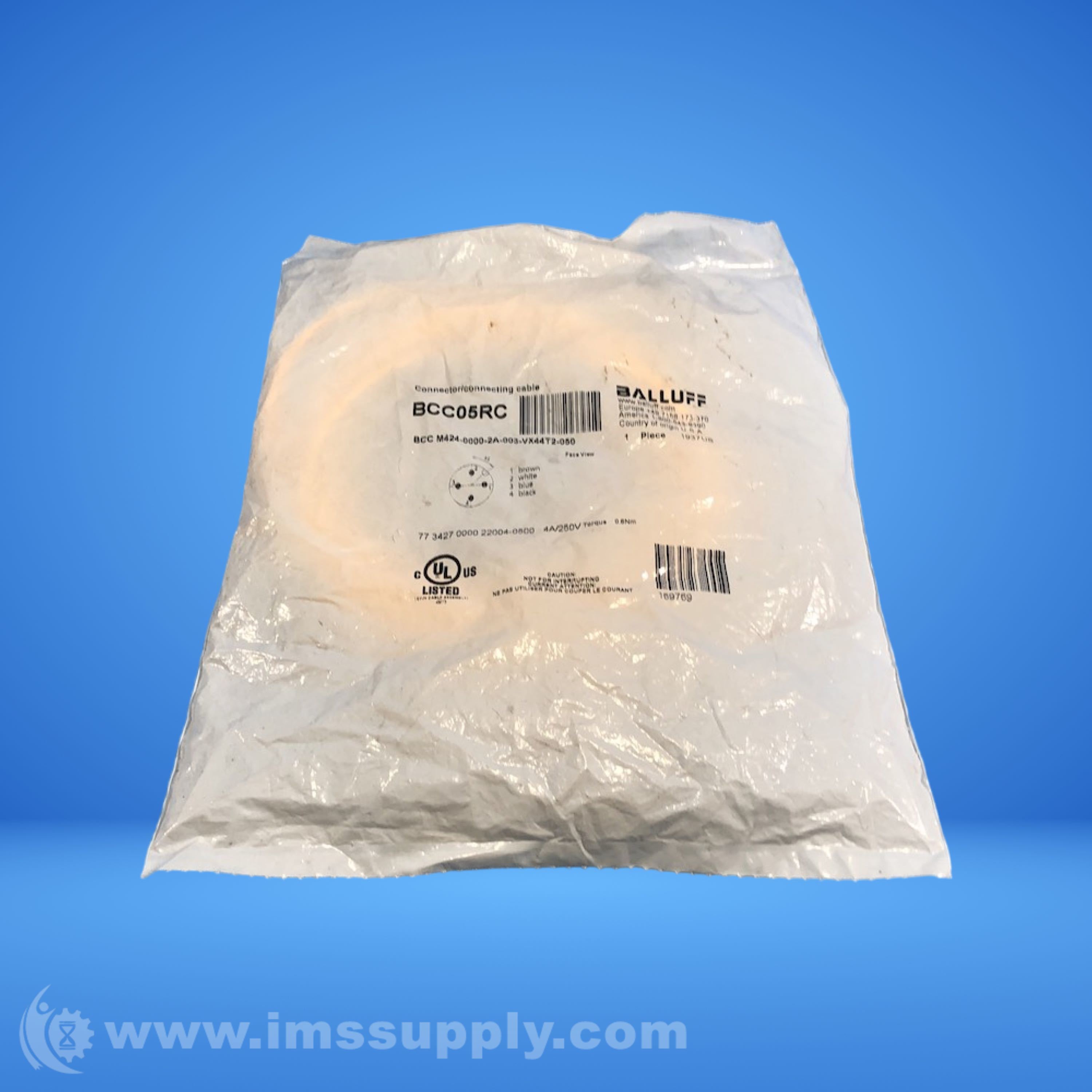 Balluff BCC05RC Connection Cable - IMS Supply