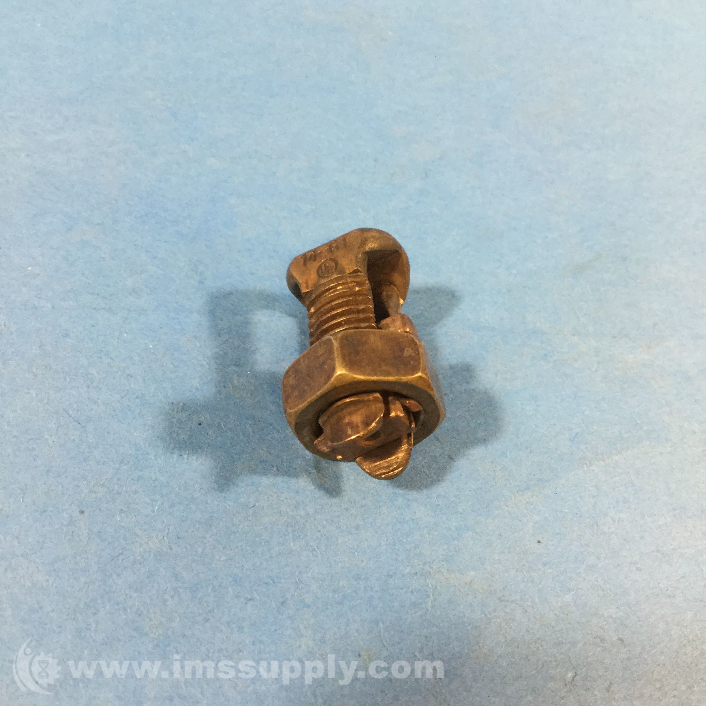 Burndy KS17 Split Bolt, Copper, Run 8 to 6 AWG, Tap 8 to 6 AWG IMS