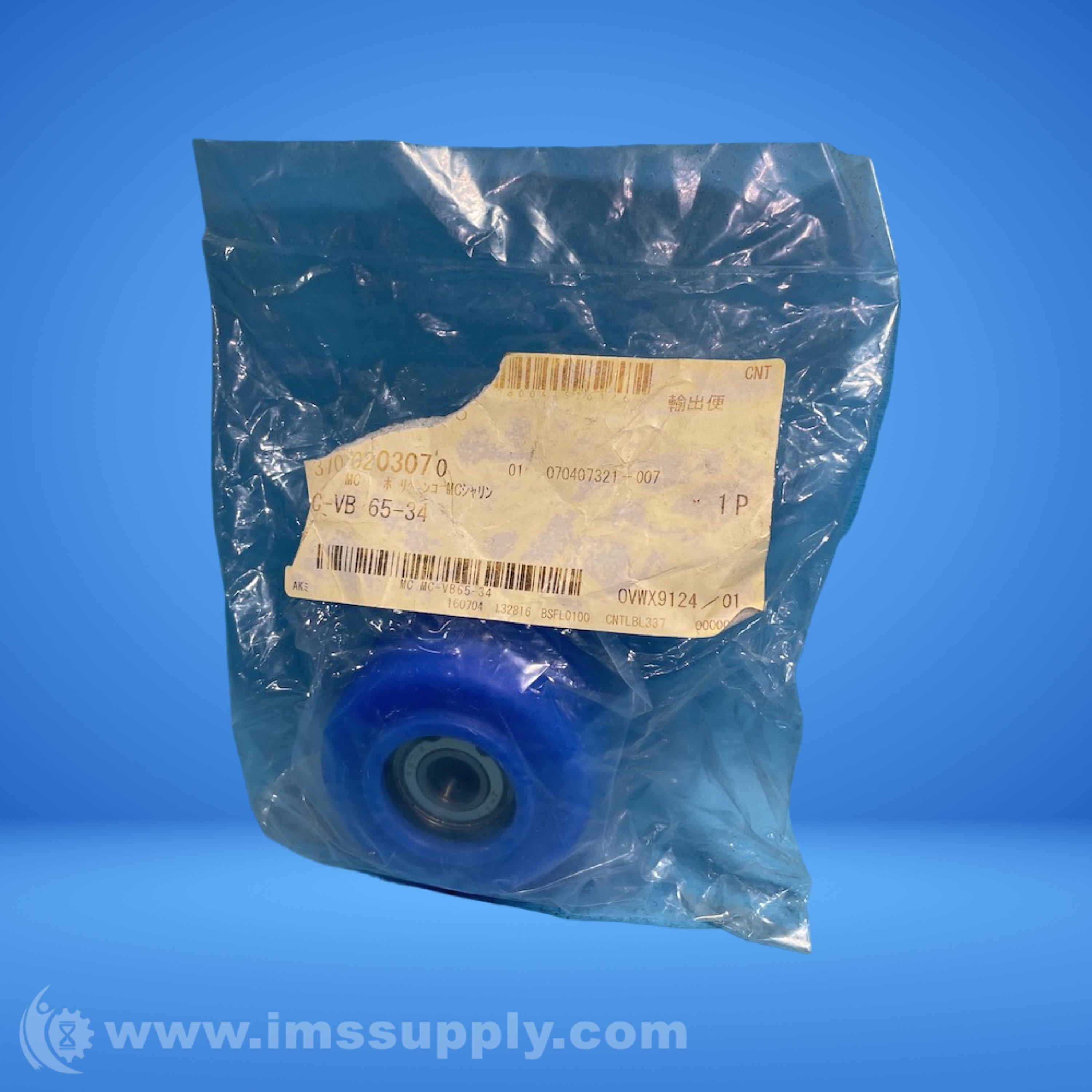 Quadrant Polypenco Japan LTD. MC-VB-65-34 Industrial Caster - IMS Supply