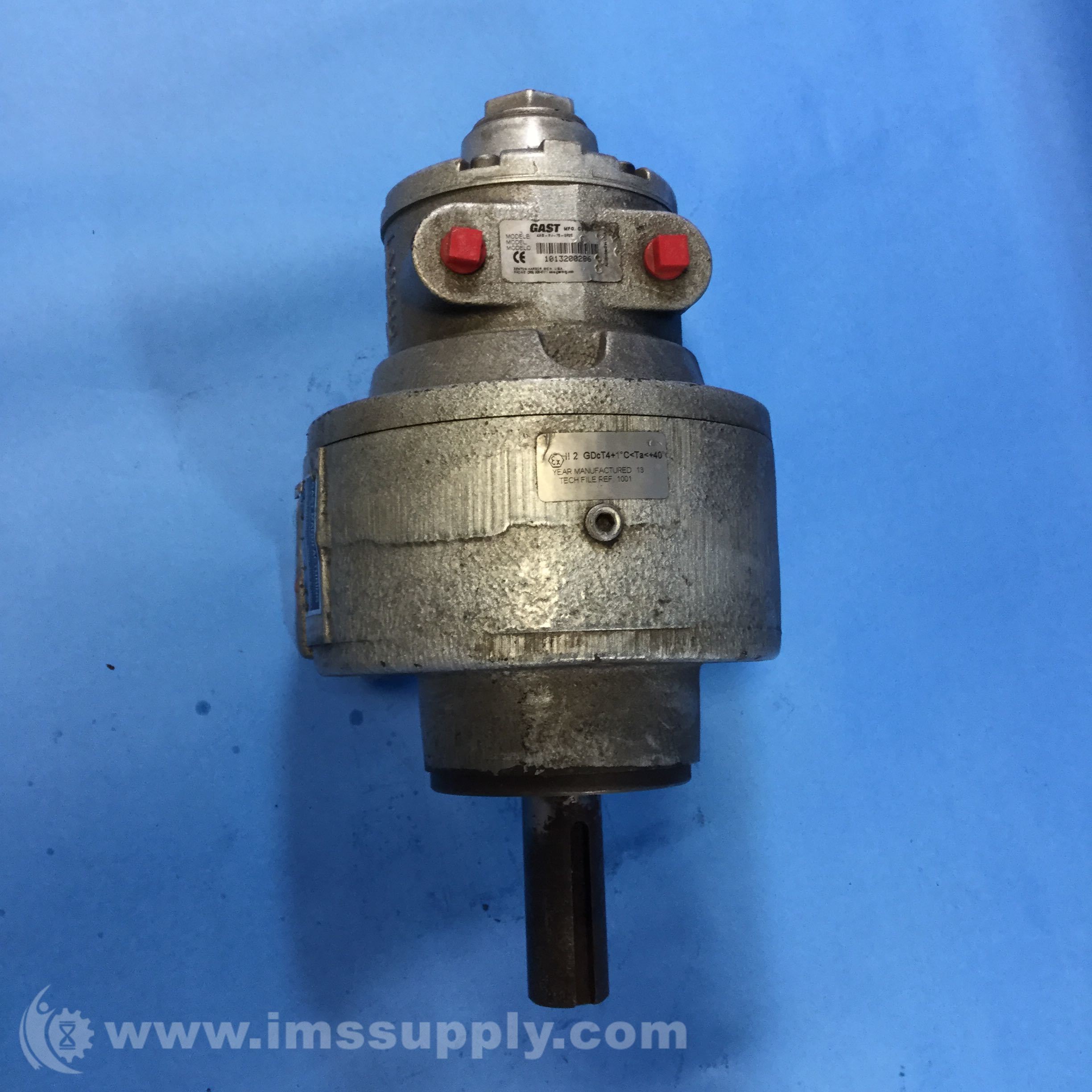 Gast Mfg 4AM-RV-75-GR25 Air Motor - IMS Supply