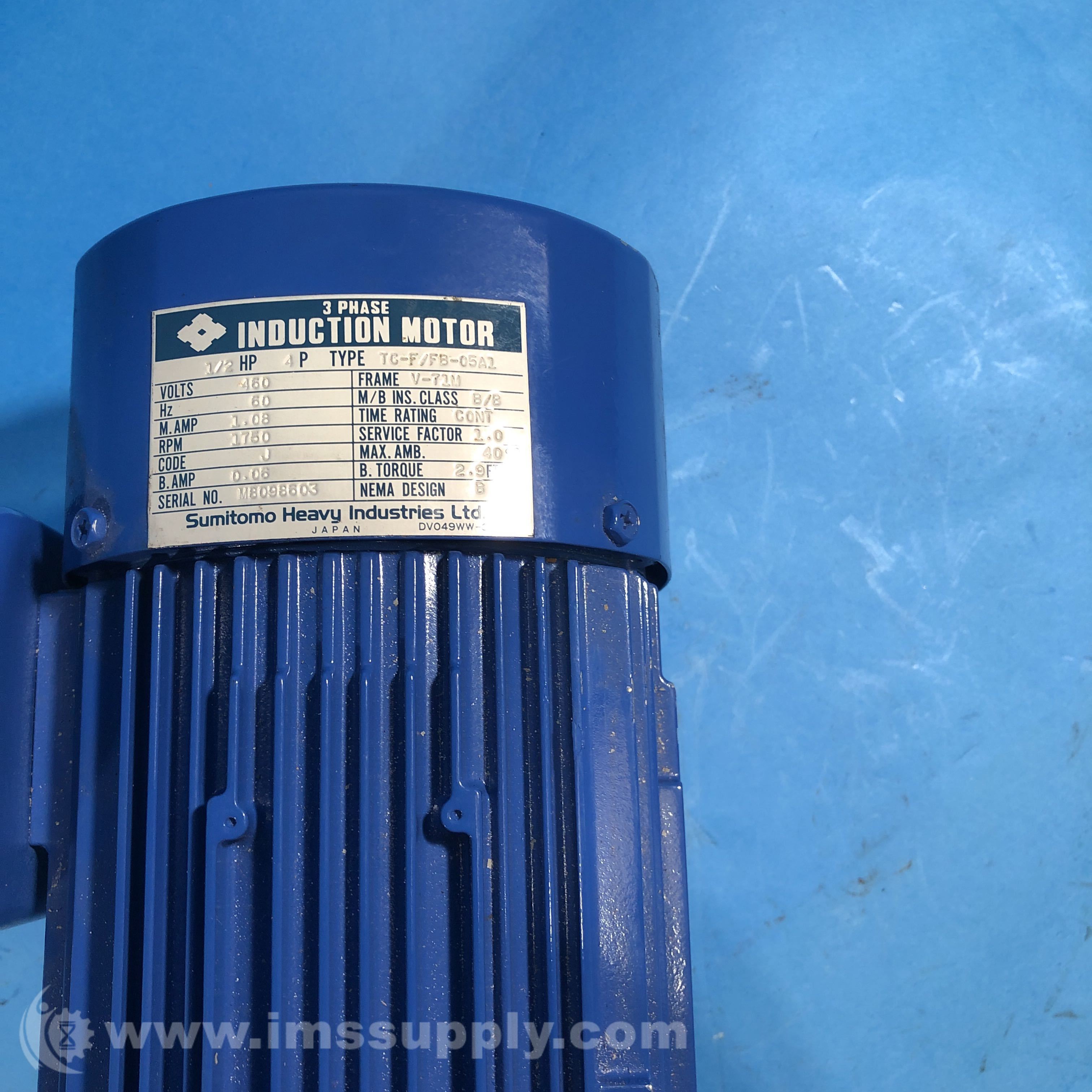 Sumitomo CNHM05-6075-B-11 SM-Cyclo Gearmotor - IMS Supply