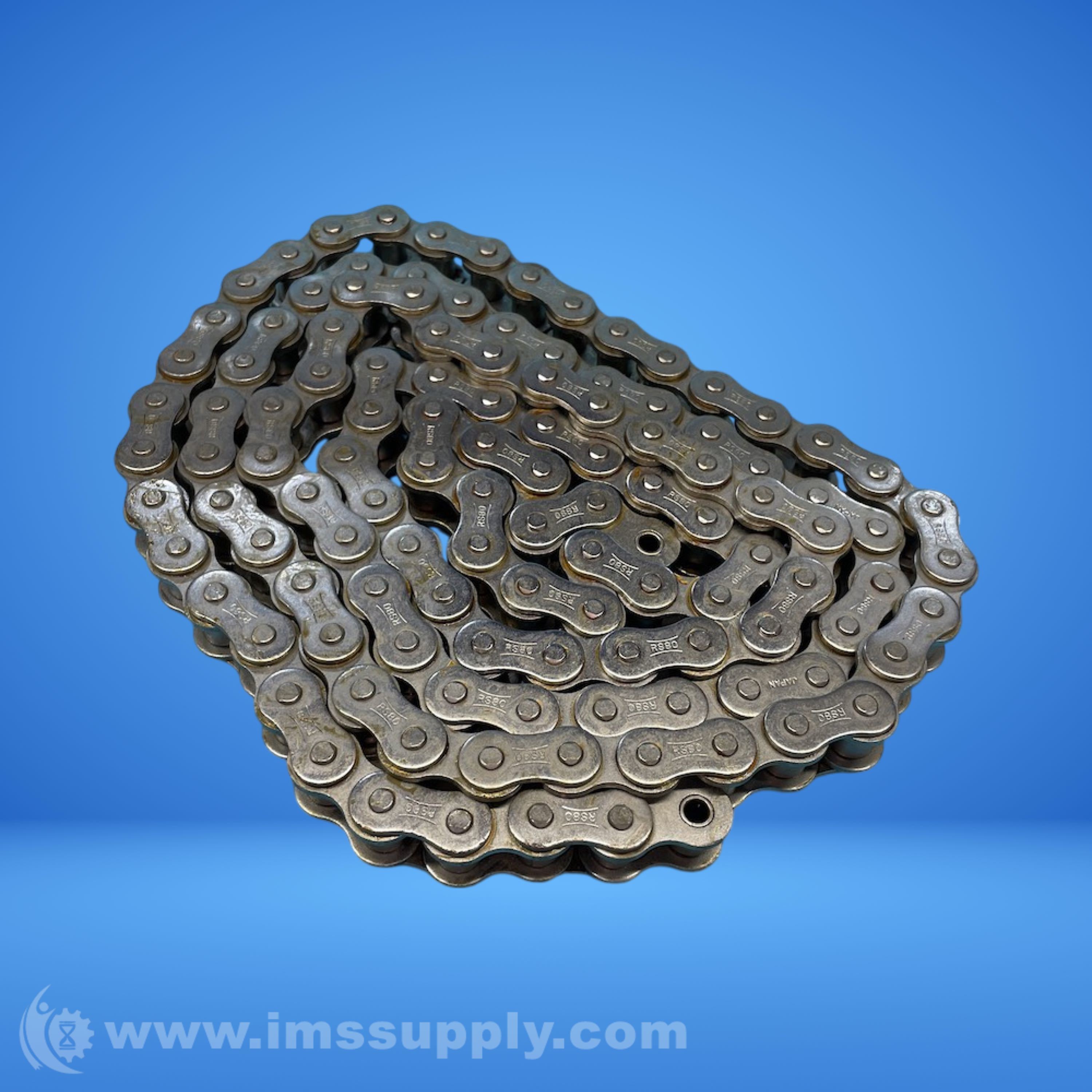 Tsubaki Chain Co. RS80 Roller Chain No. of Links 120 - IMS Supply