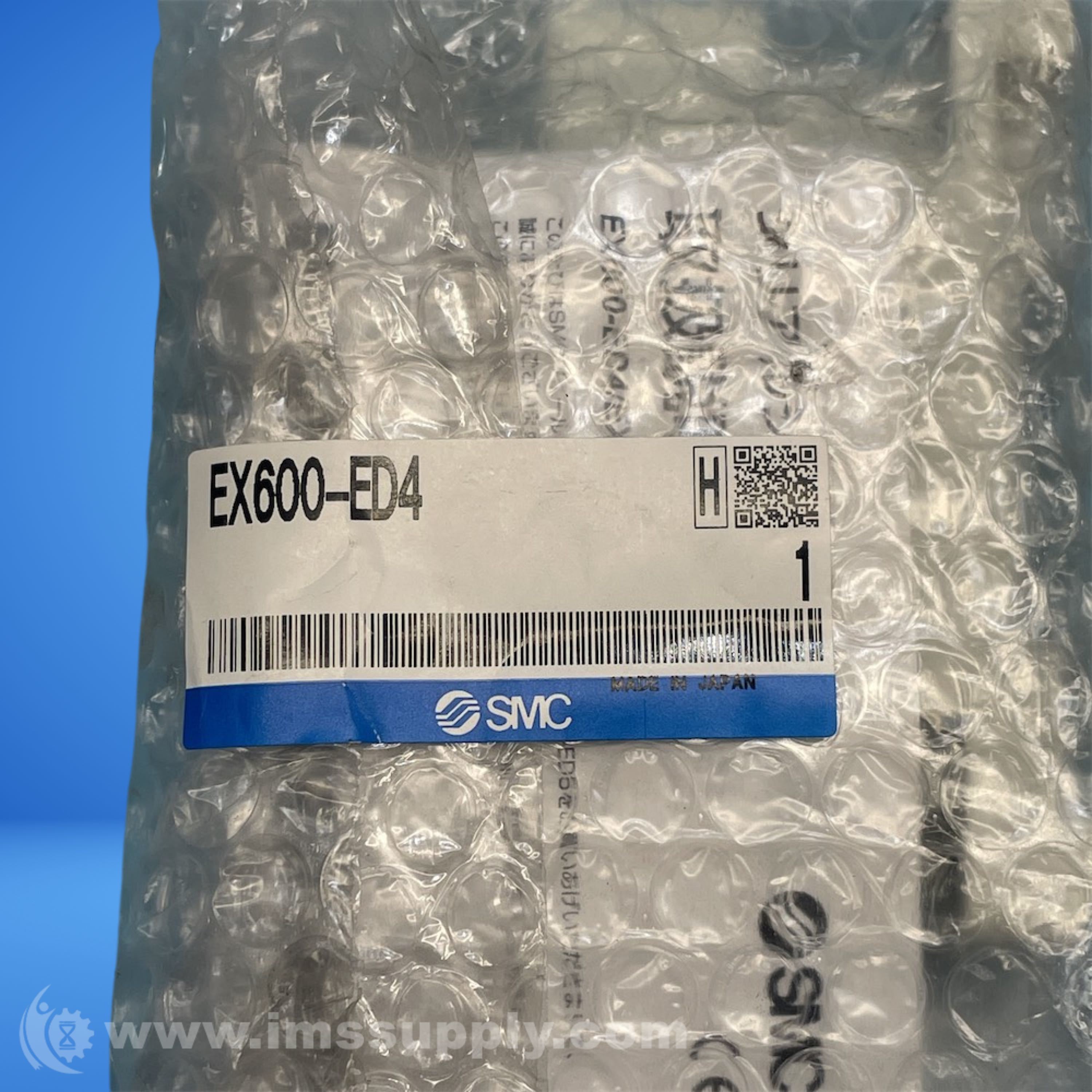 SMC EX600-ED4 M12 End Plate - IMS Supply