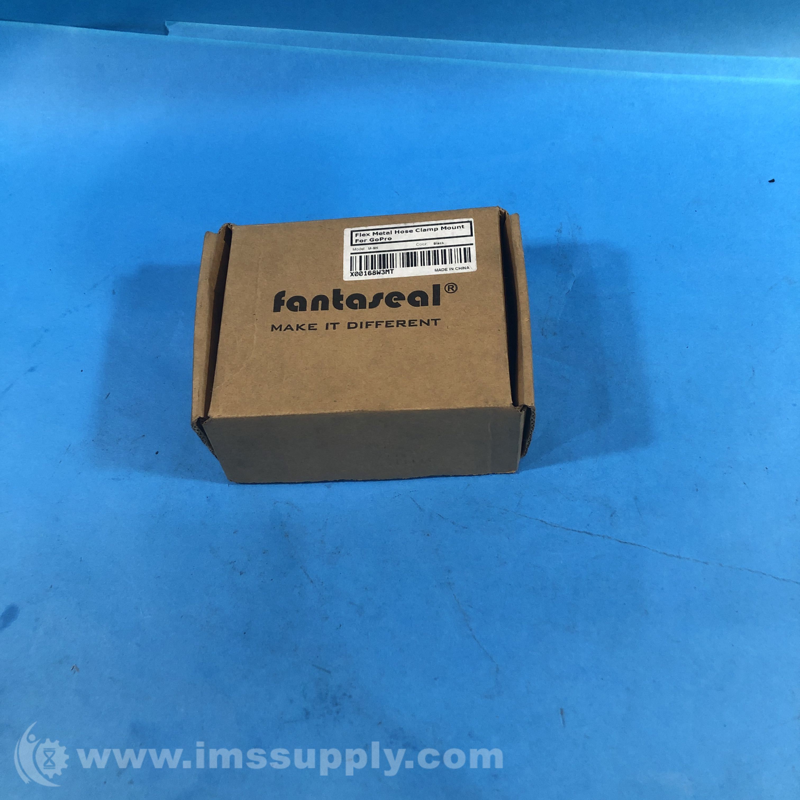 Fantaseal Flex Metal Hose Clamp Mount for GoPro MSN Color Black IMS