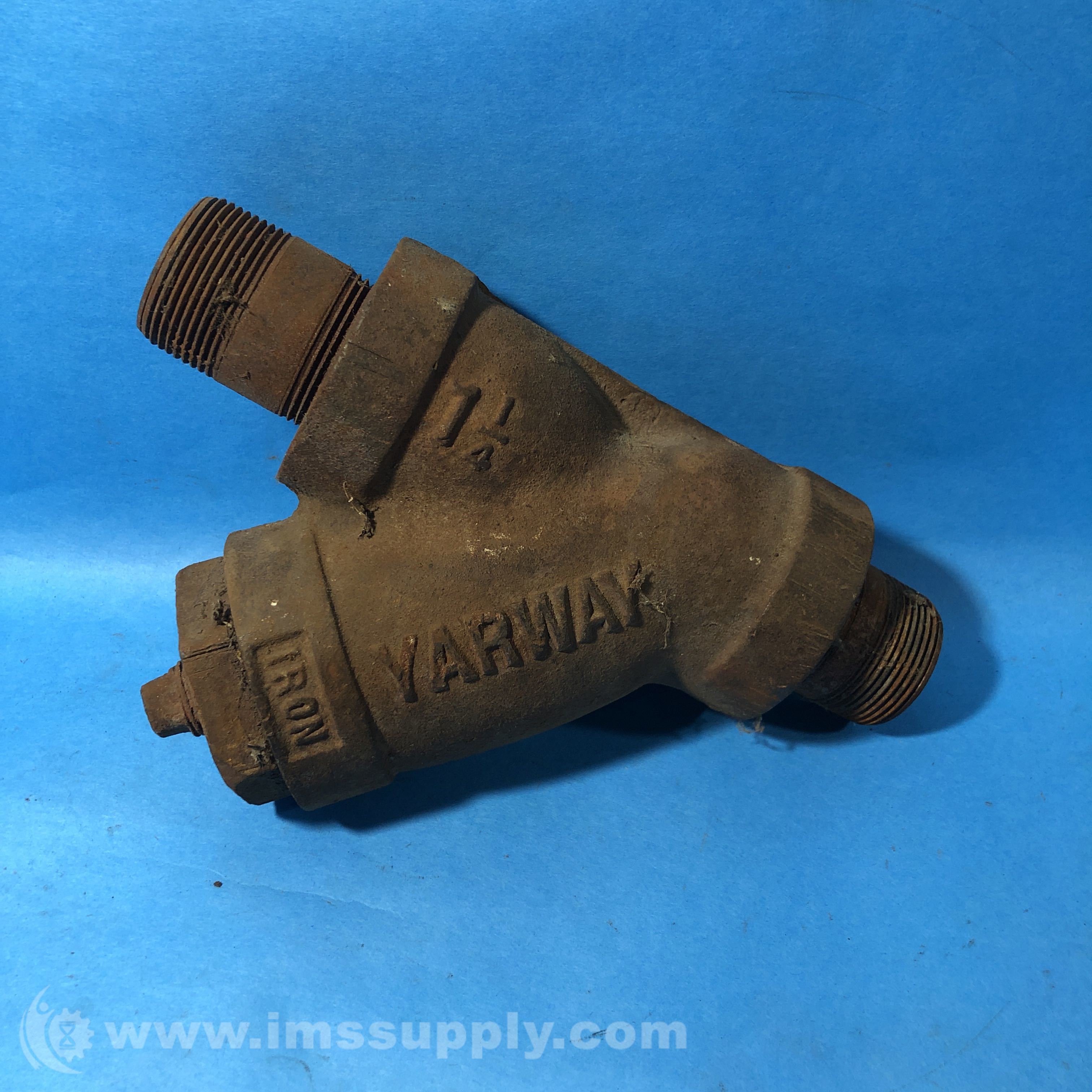 Yarway 250 11/4 inch Y Strainer Steam Trap IMS Supply