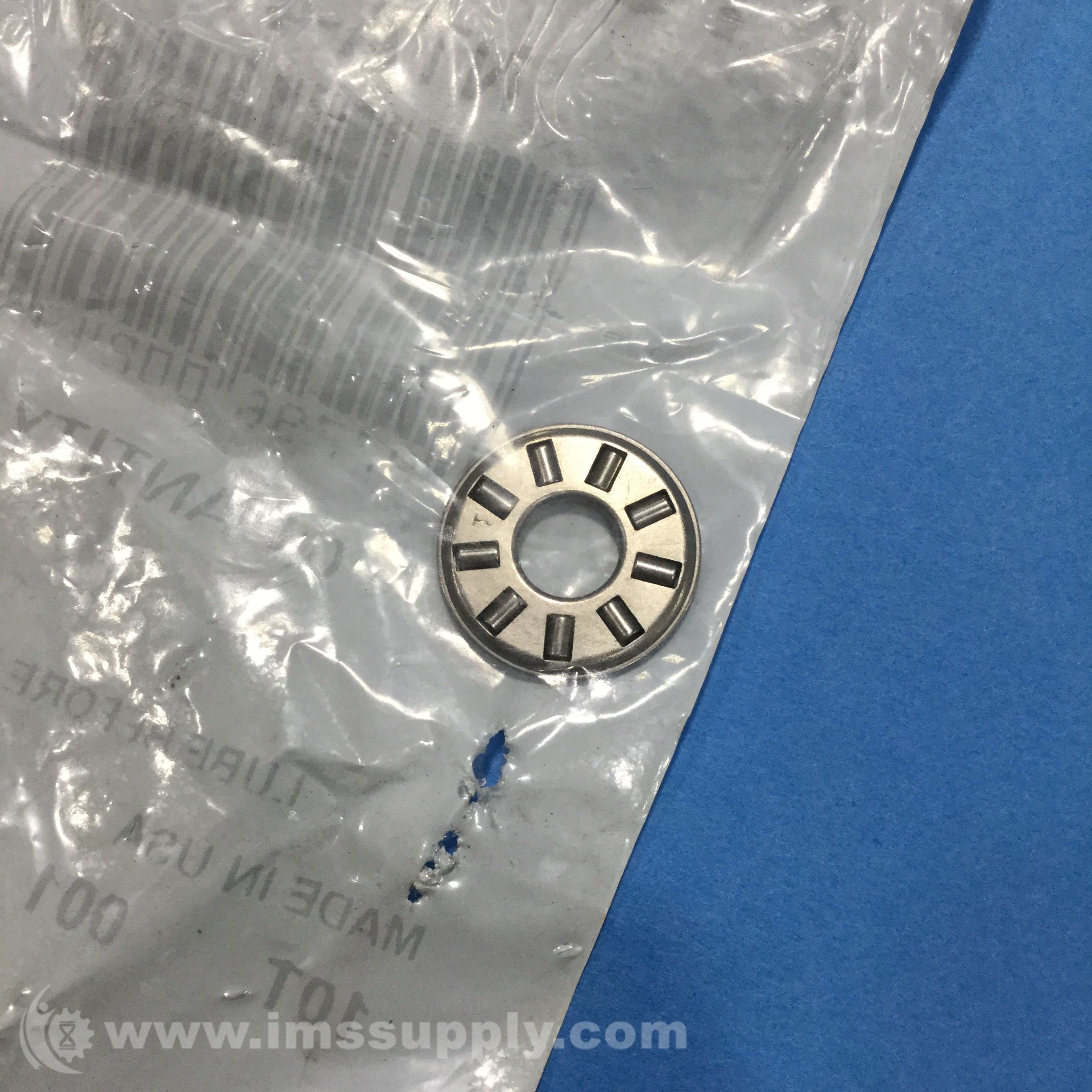 Torrington NTA411 Needle Roller Thrust Bearing, 1/4 in Bore IMS Supply