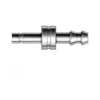 Multi-Purpose Push-On Hose End Connection, 1/2 in. Stainless Steel