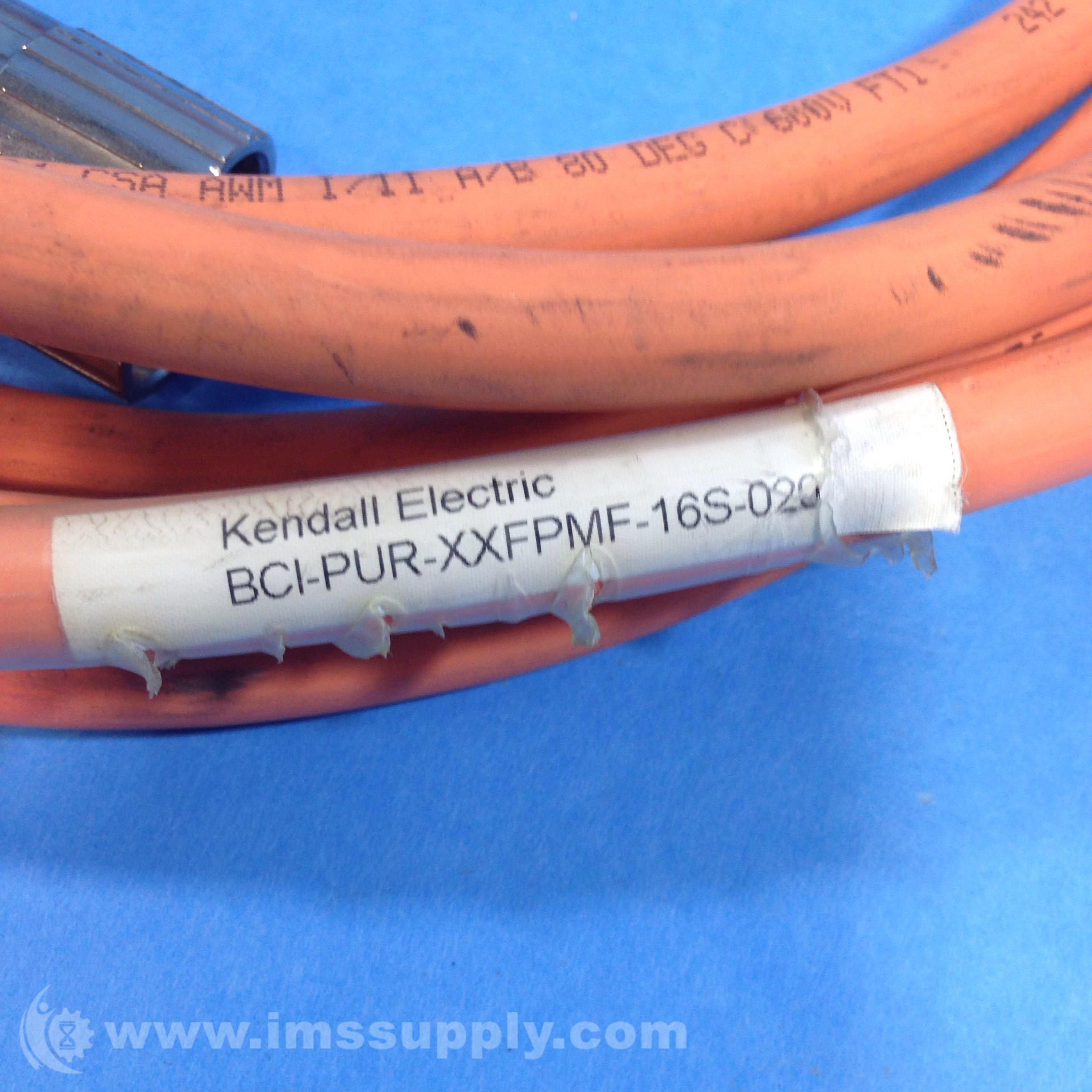 Kendall Electric BCIPURXXFPMF16S020 Motor Power Cable IMS Supply