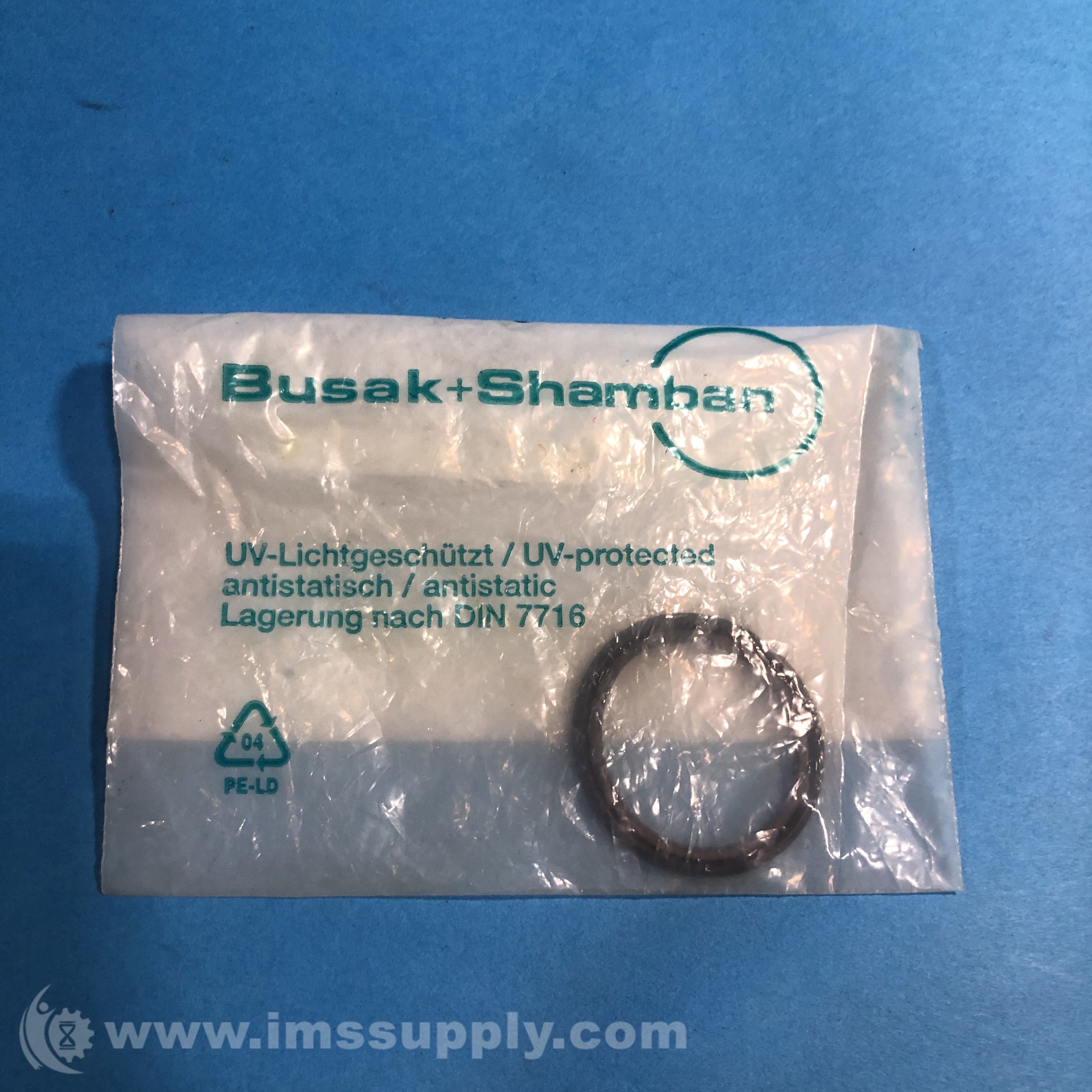 Busak & Shamban O Ring Seal IMS Supply