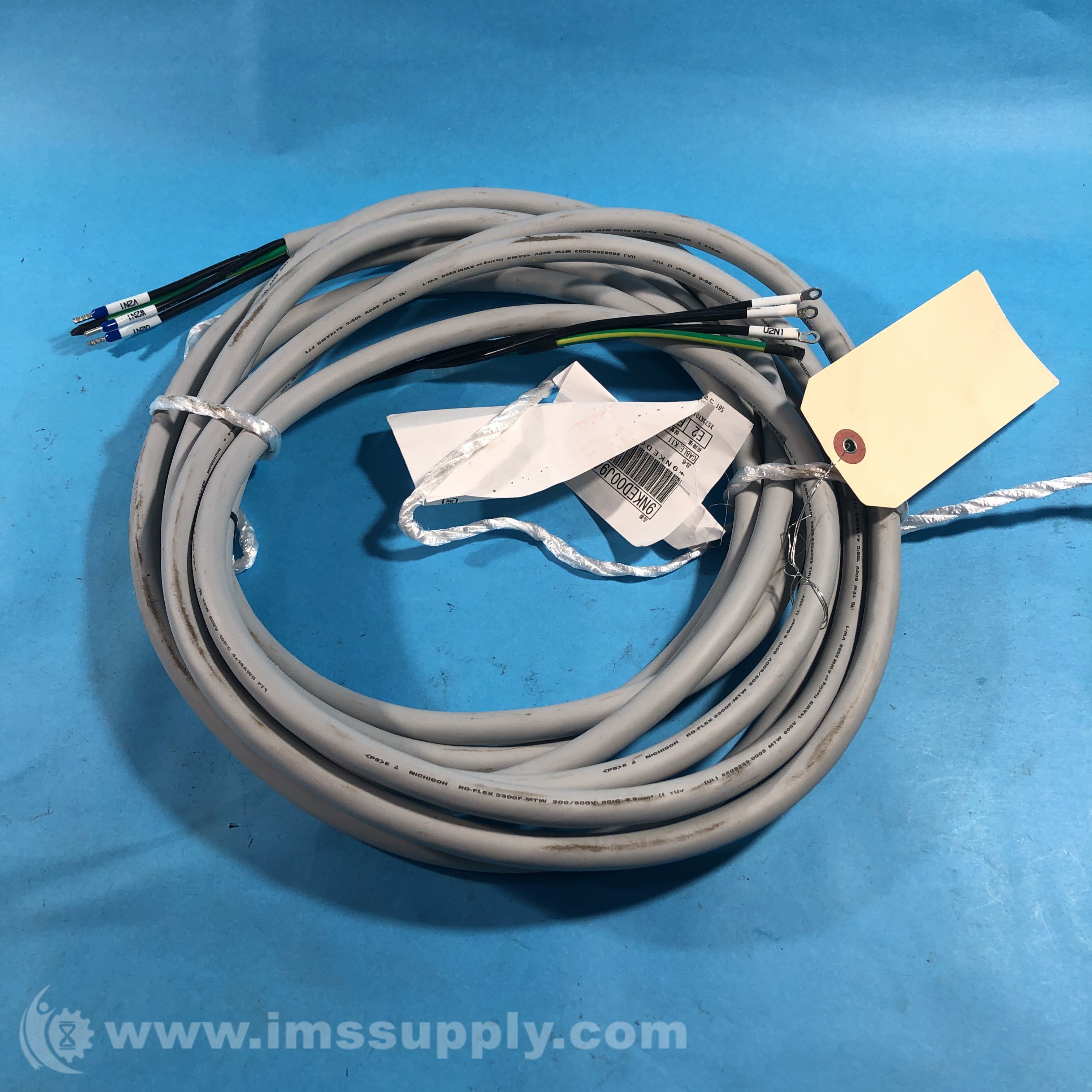 Nichigoh ROFLEX 3300FMTW 300/ 500V Cable IMS Supply