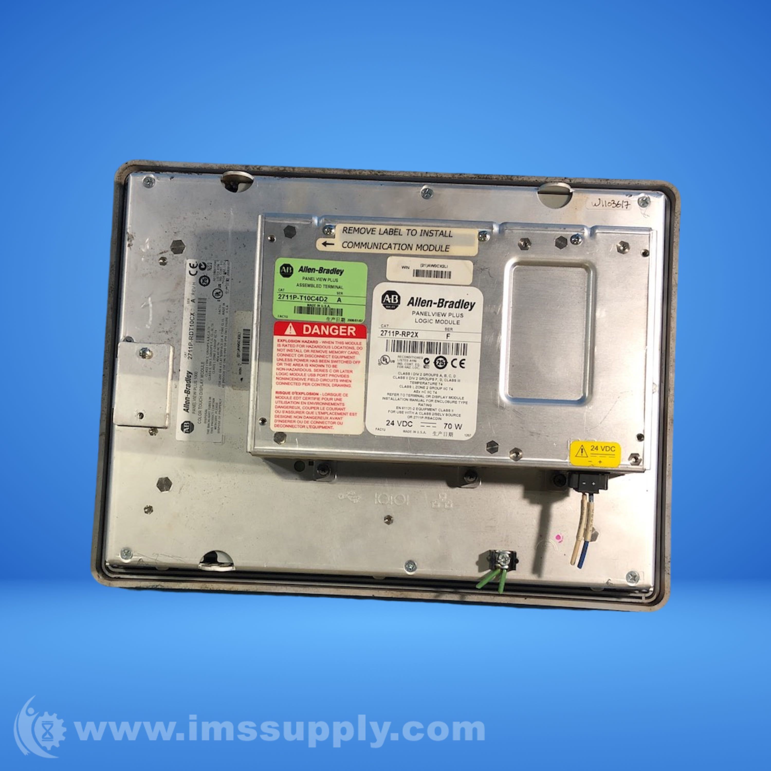 Allen Bradley 2711P-RDT10CX A Operator Interface - IMS Supply