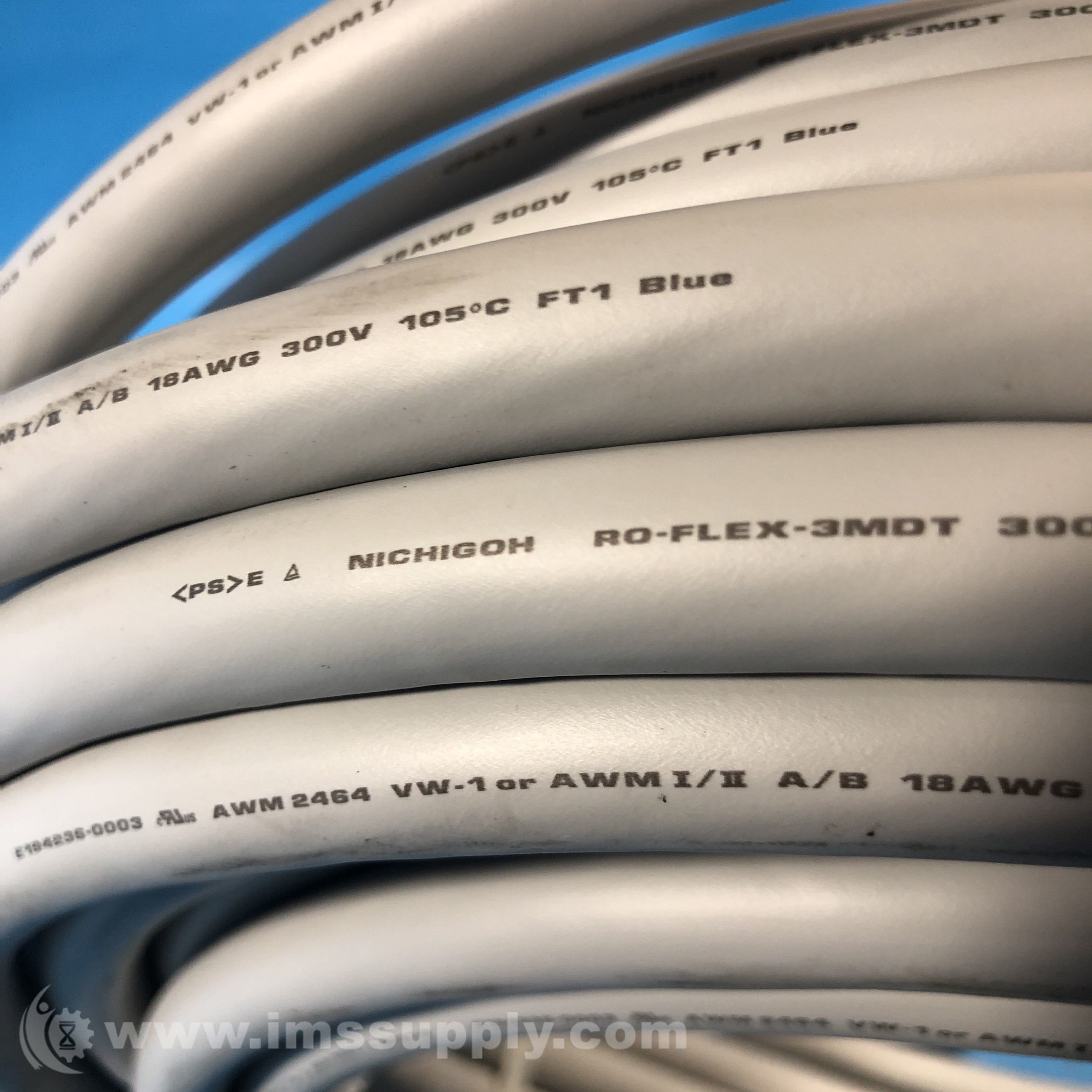 Nichigoh ROFLEX3MDT 300V Cable IMS Supply