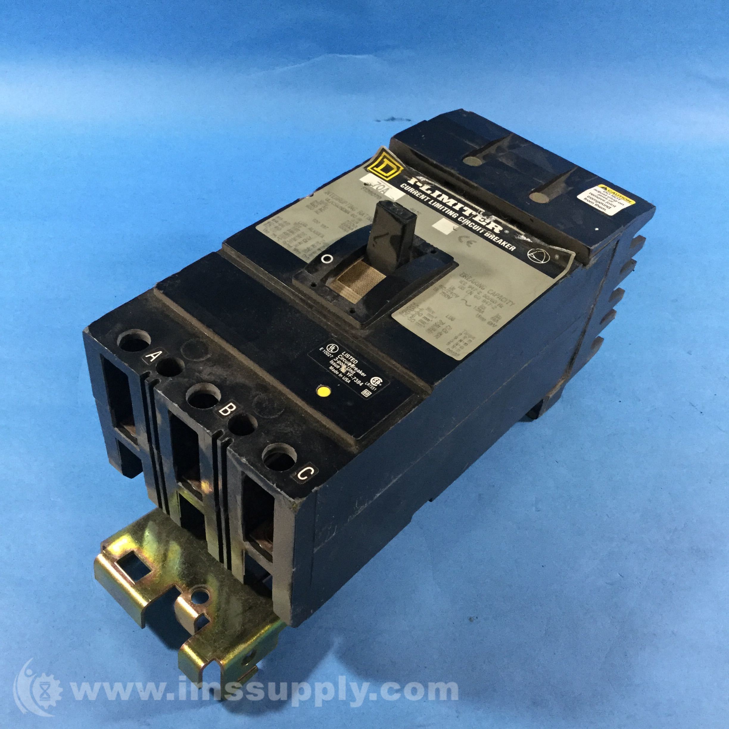 Square D FI36070 ILimiter Current Limiting Circuit Breaker IMS Supply