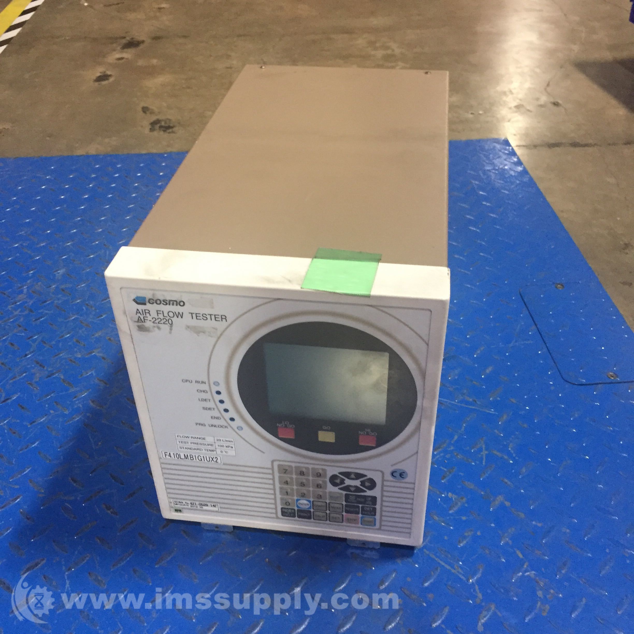 Cosmo AF2220 Advanced Air Flow Tester IMS Supply