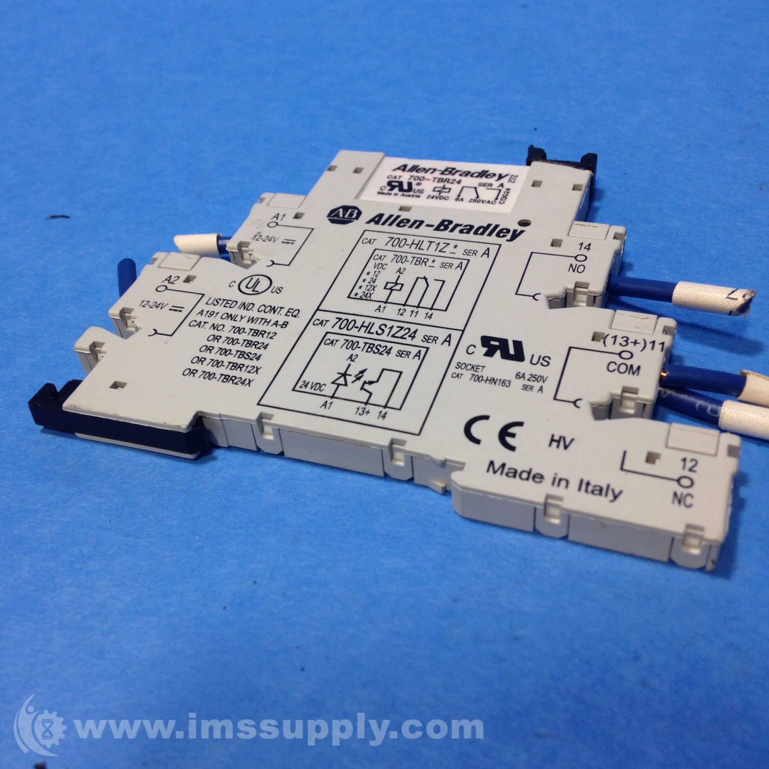 Allen Bradley 700HLS1Z24 GP Terminal Block Relay IMS Supply