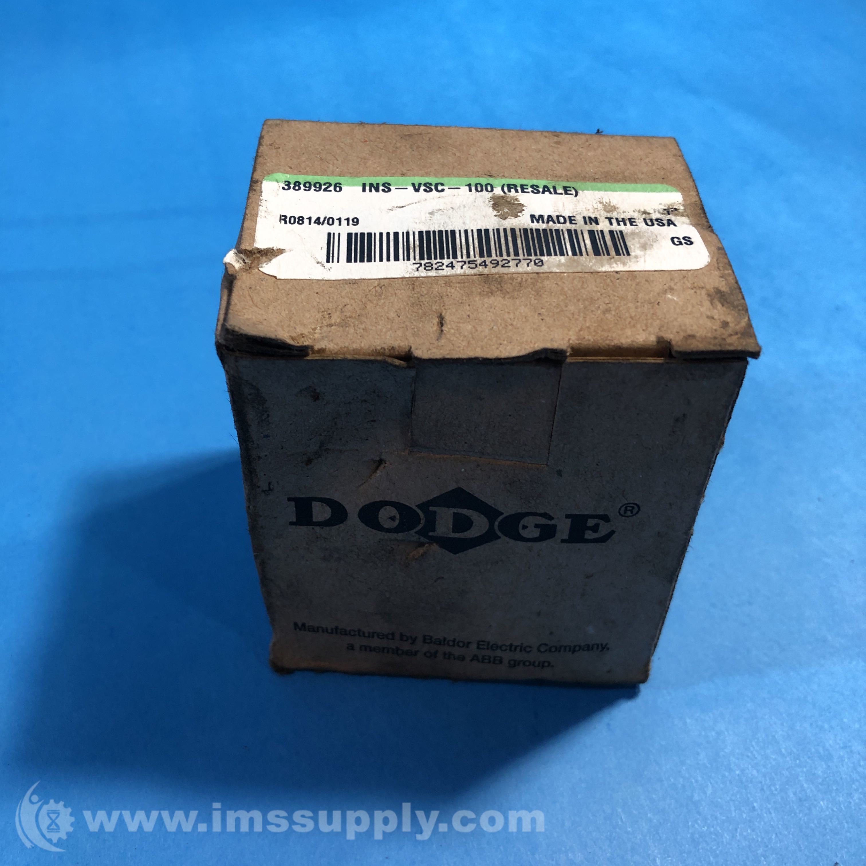 Dodge 389926 Set Screw VSC Ball Bearing - IMS Supply