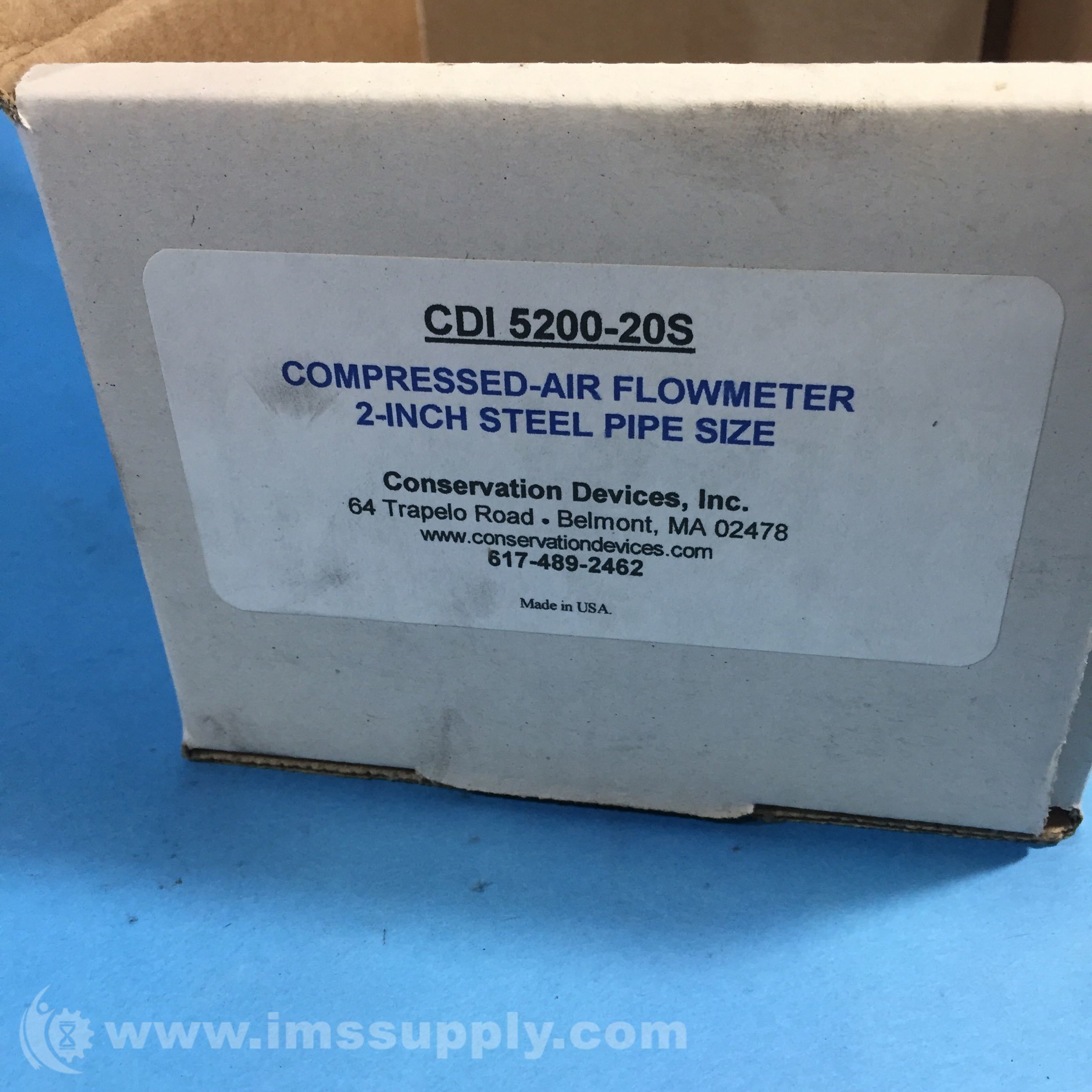 CDI Meters CDI 520020S Compressed Air Flow Meter IMS Supply