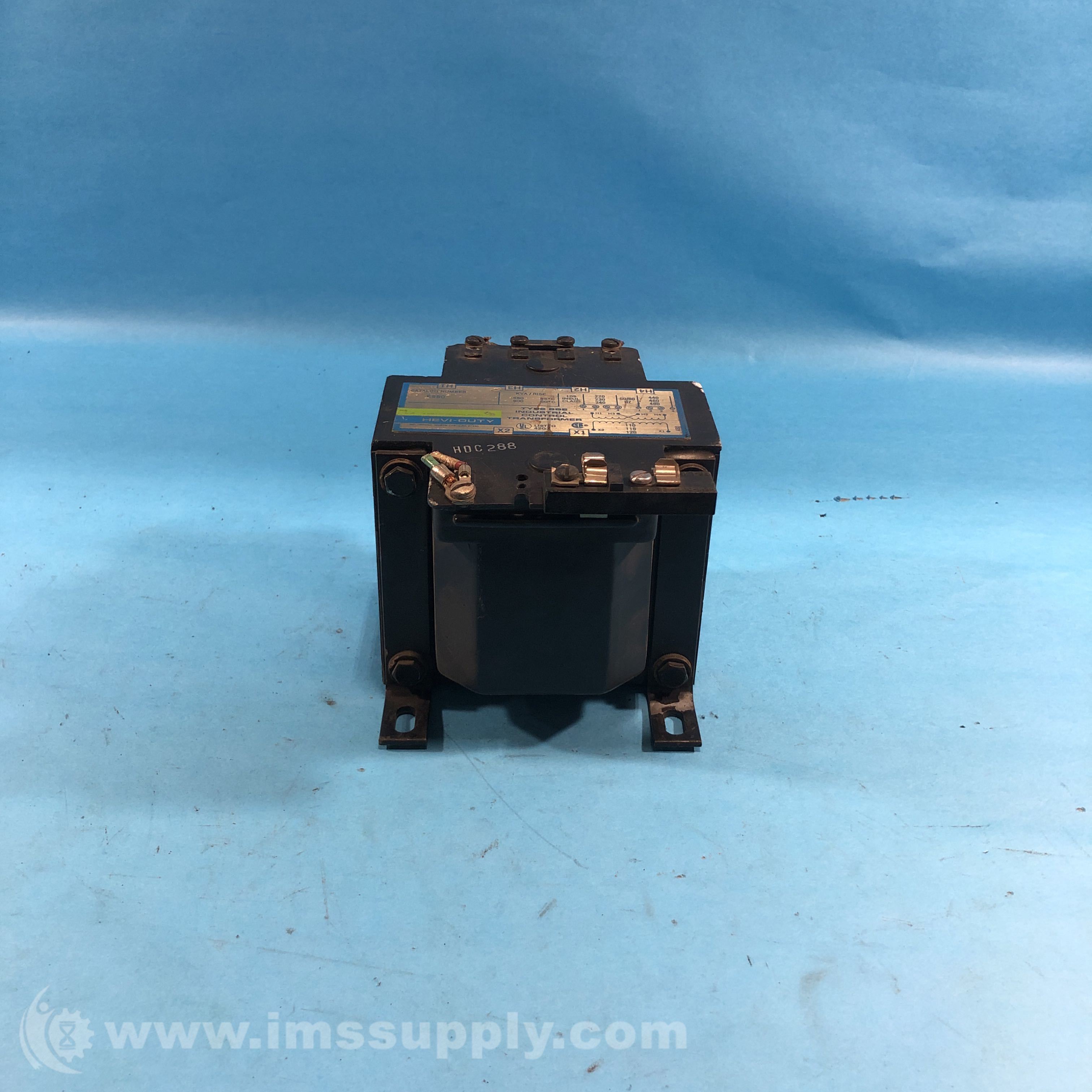 General Signal E550 HeviDuty Transformer IMS Supply