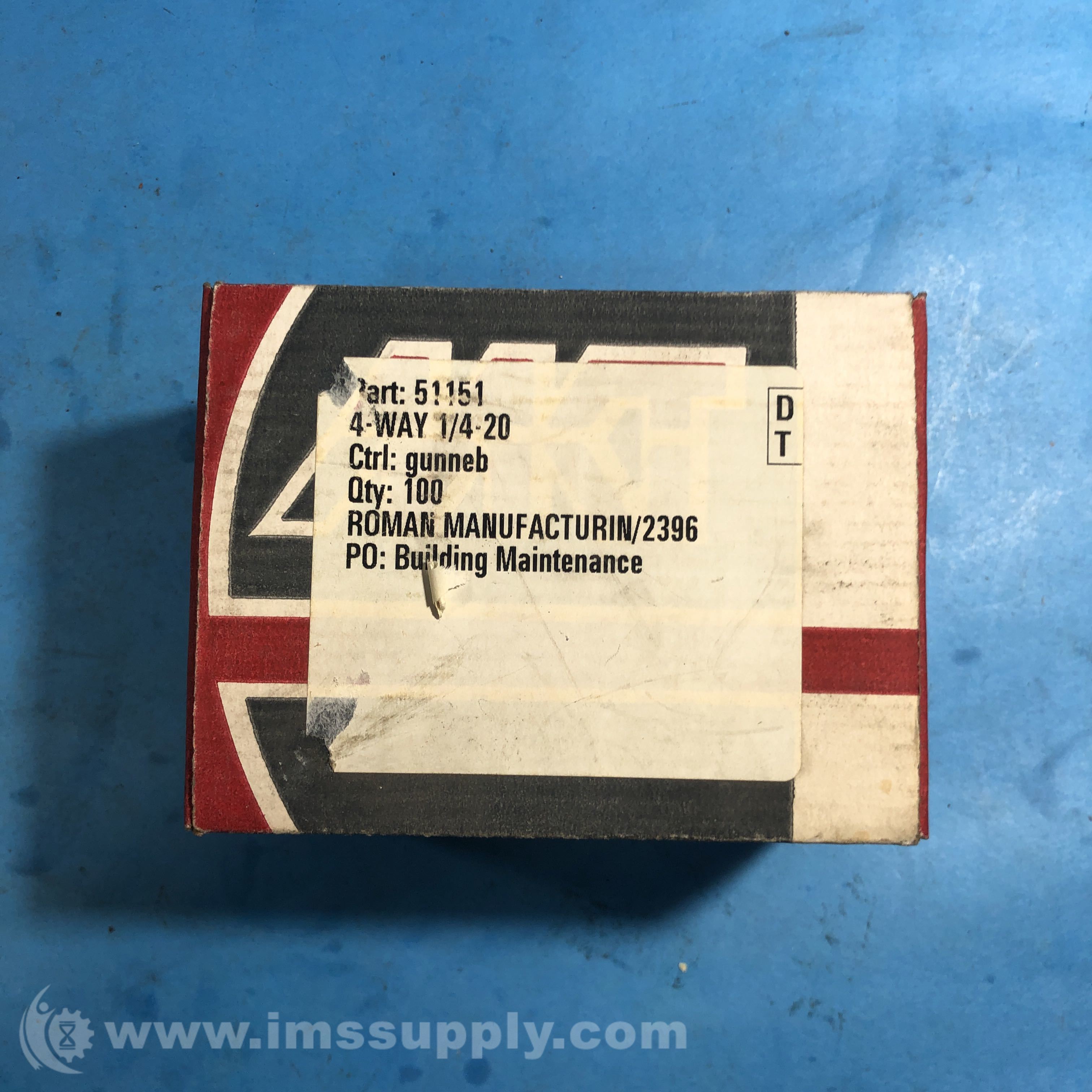 MKT Fastening 1104000 Box of 100 Expansion Shields IMS Supply