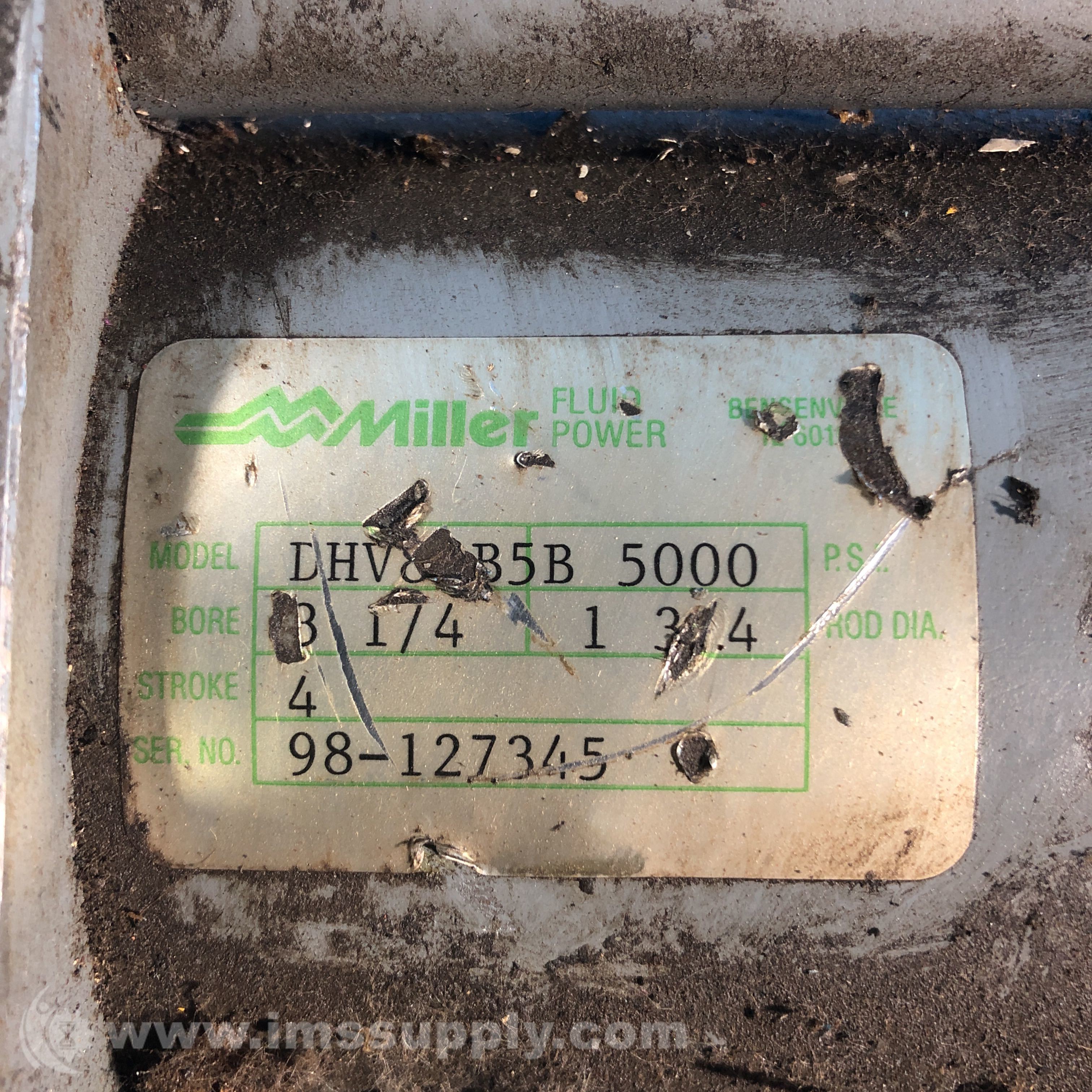 Miller Fluid Power DHV86B5B Hydraulic Cylinder IMS Supply