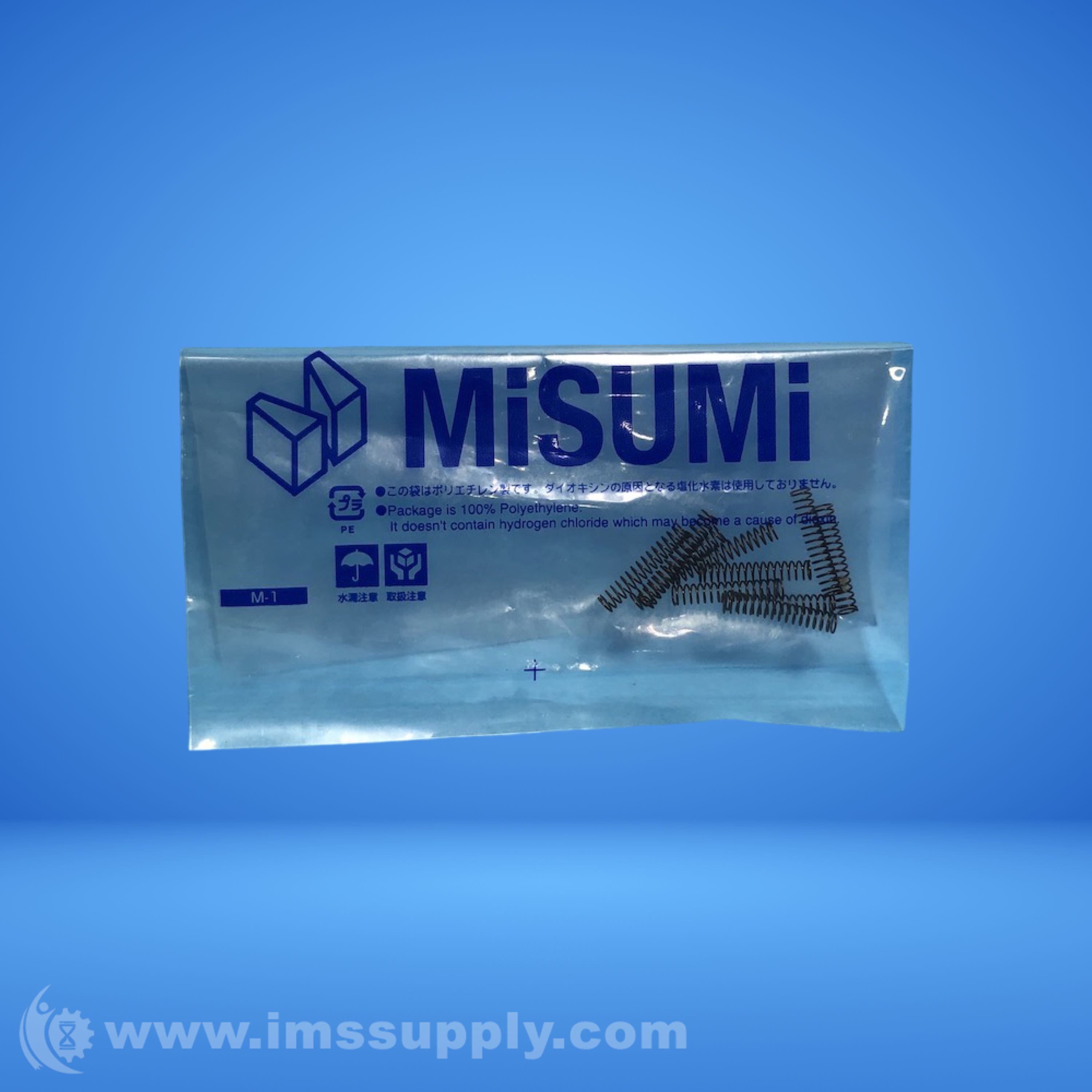 Misumi Round Wire Coil Spring Pack of 10 - IMS Supply